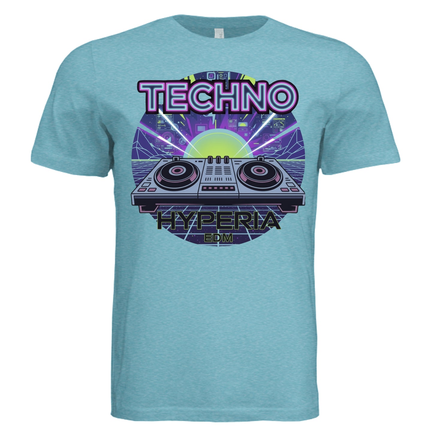 AQUA Tri Blend - FRONT