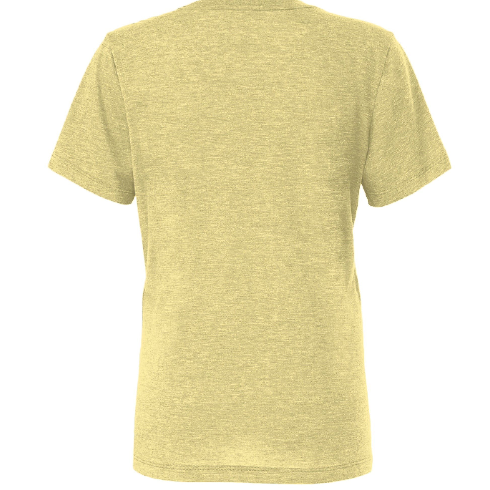 Pale Yellow Tri Blend - BACK