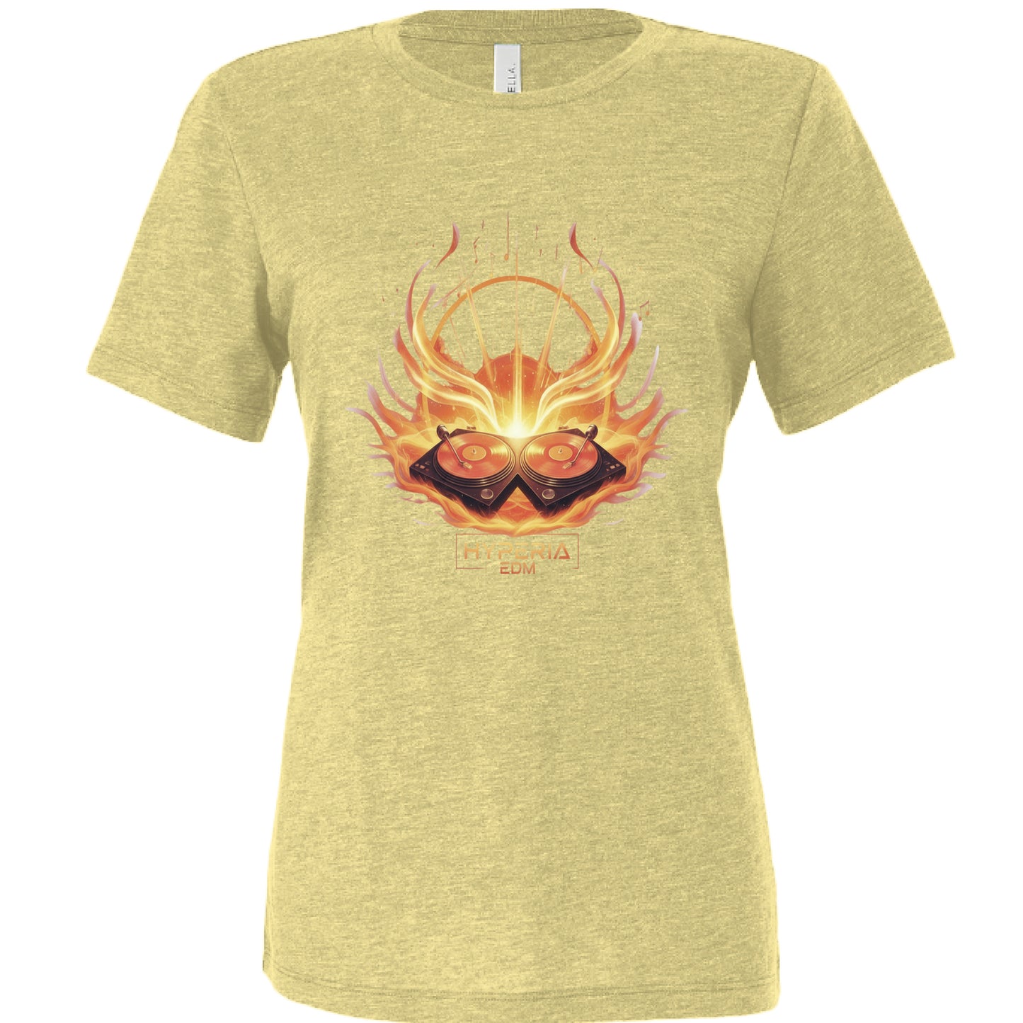 Pale Yellow Triblend - FRONT
