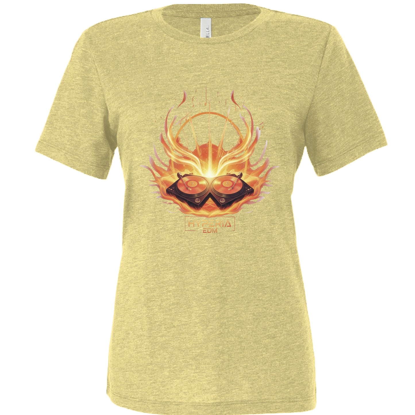 Pale Yellow Tri Blend - FRONT