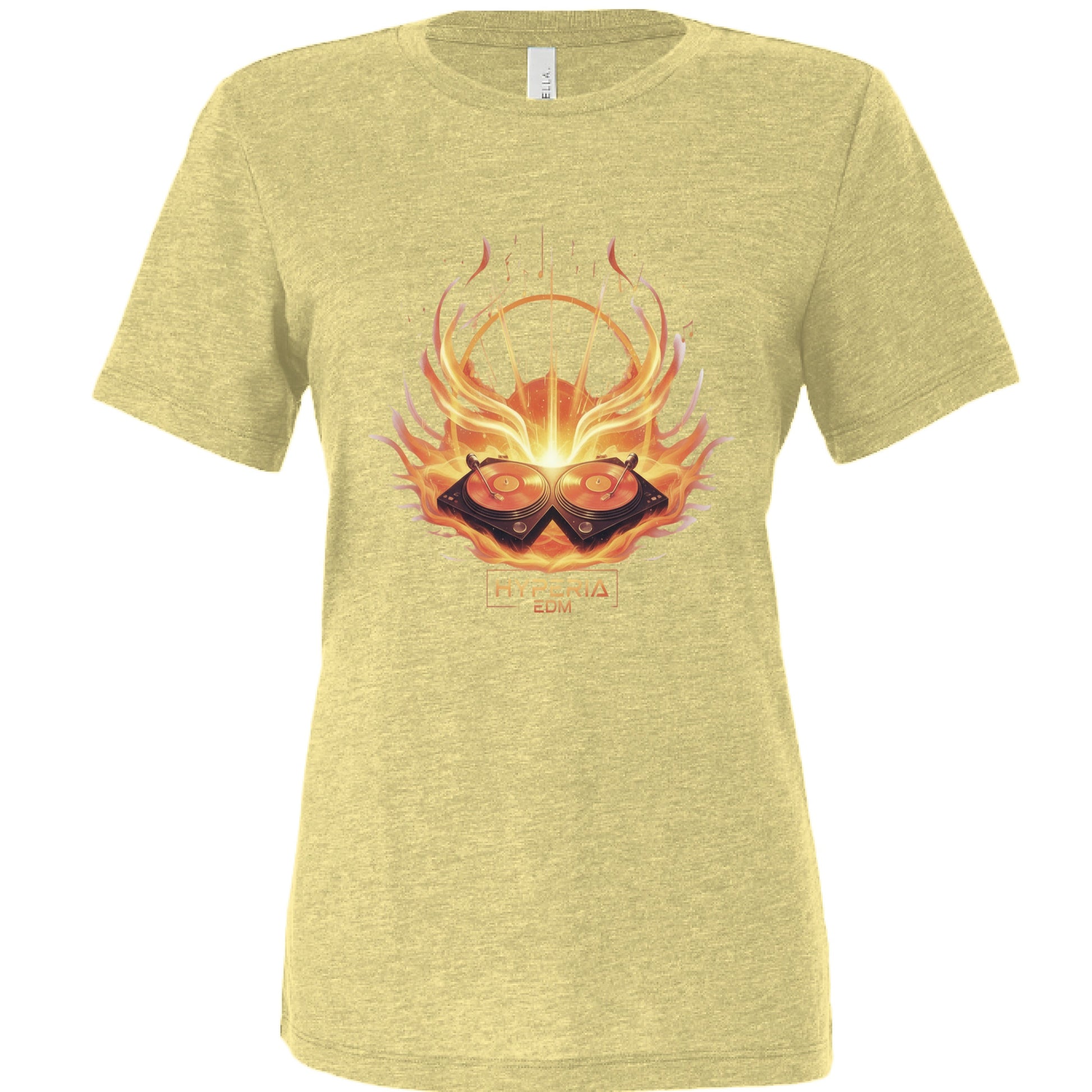 Pale Yellow Tri Blend - FRONT