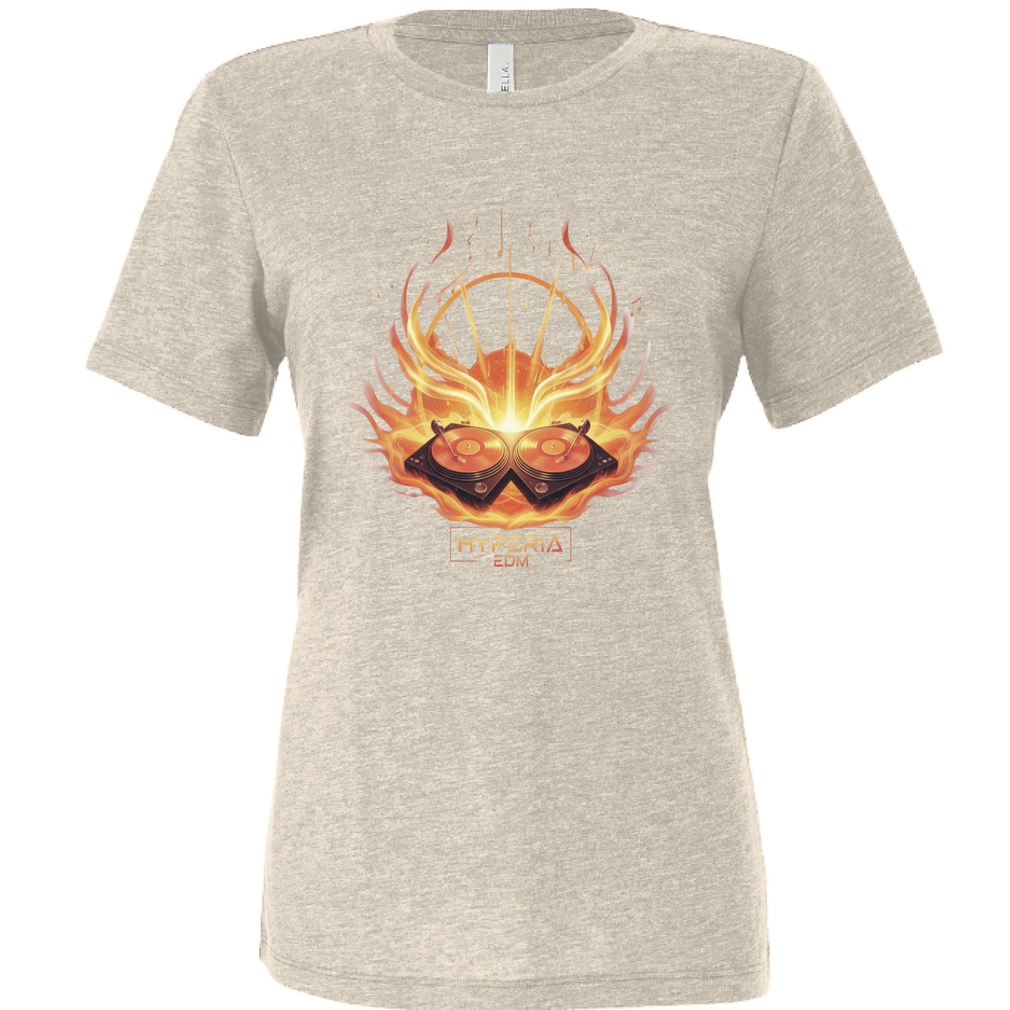 Solid Natural Tri Blend - FRONT