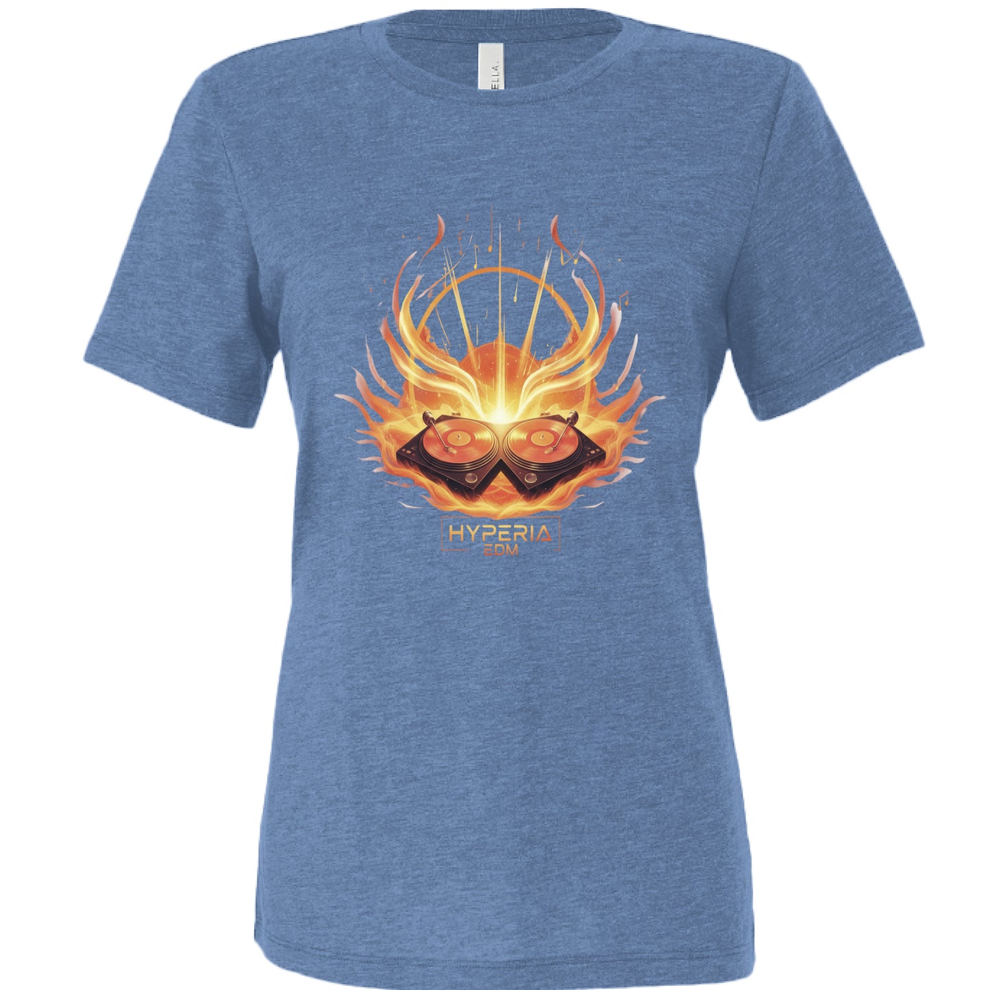 Blue Triblend - FRONT