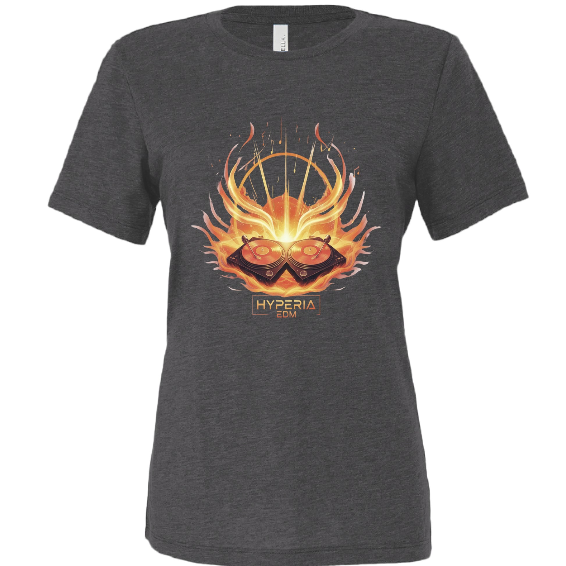 Solid Dark Grey Triblend - FRONT