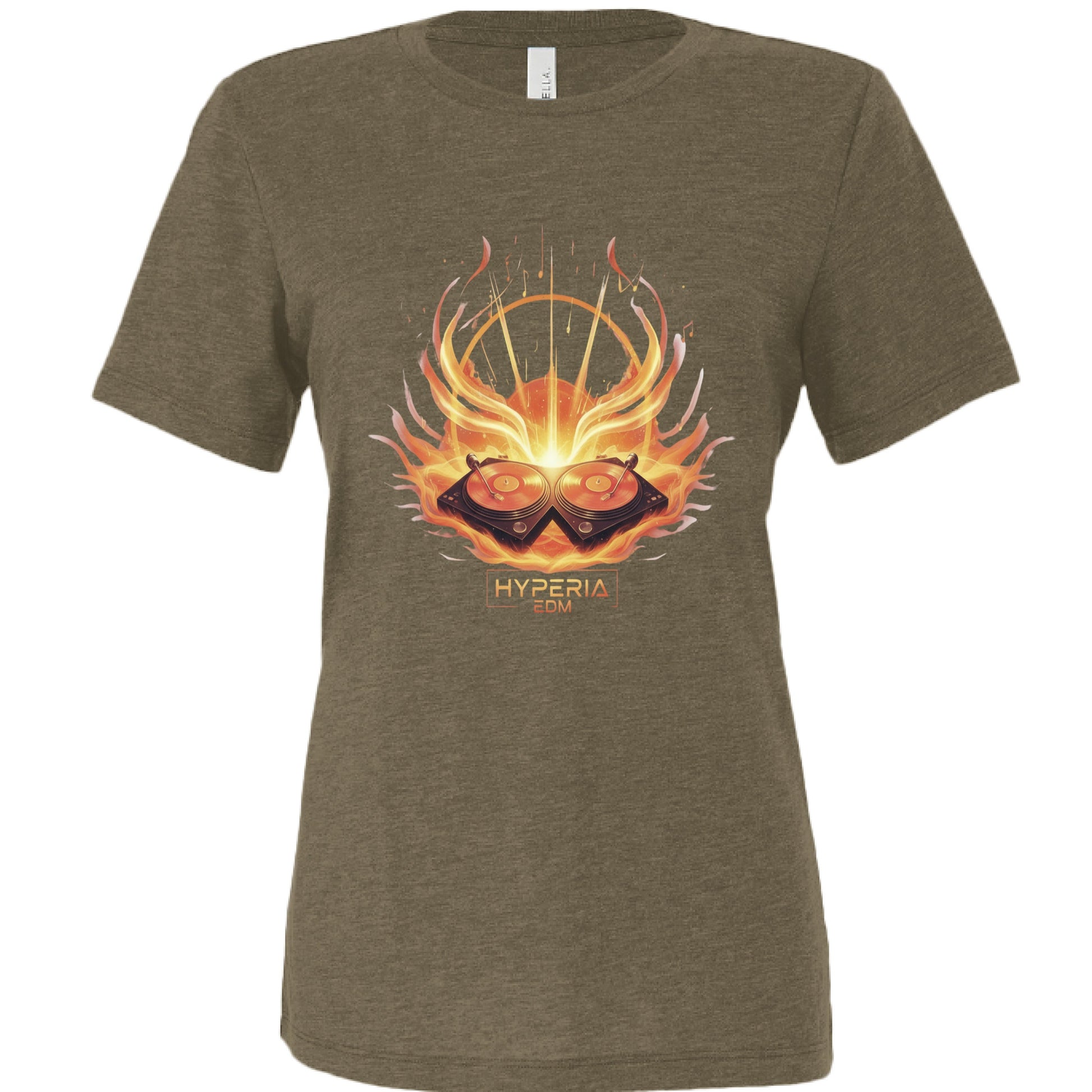 OLIVE Tri Blend - FRONT