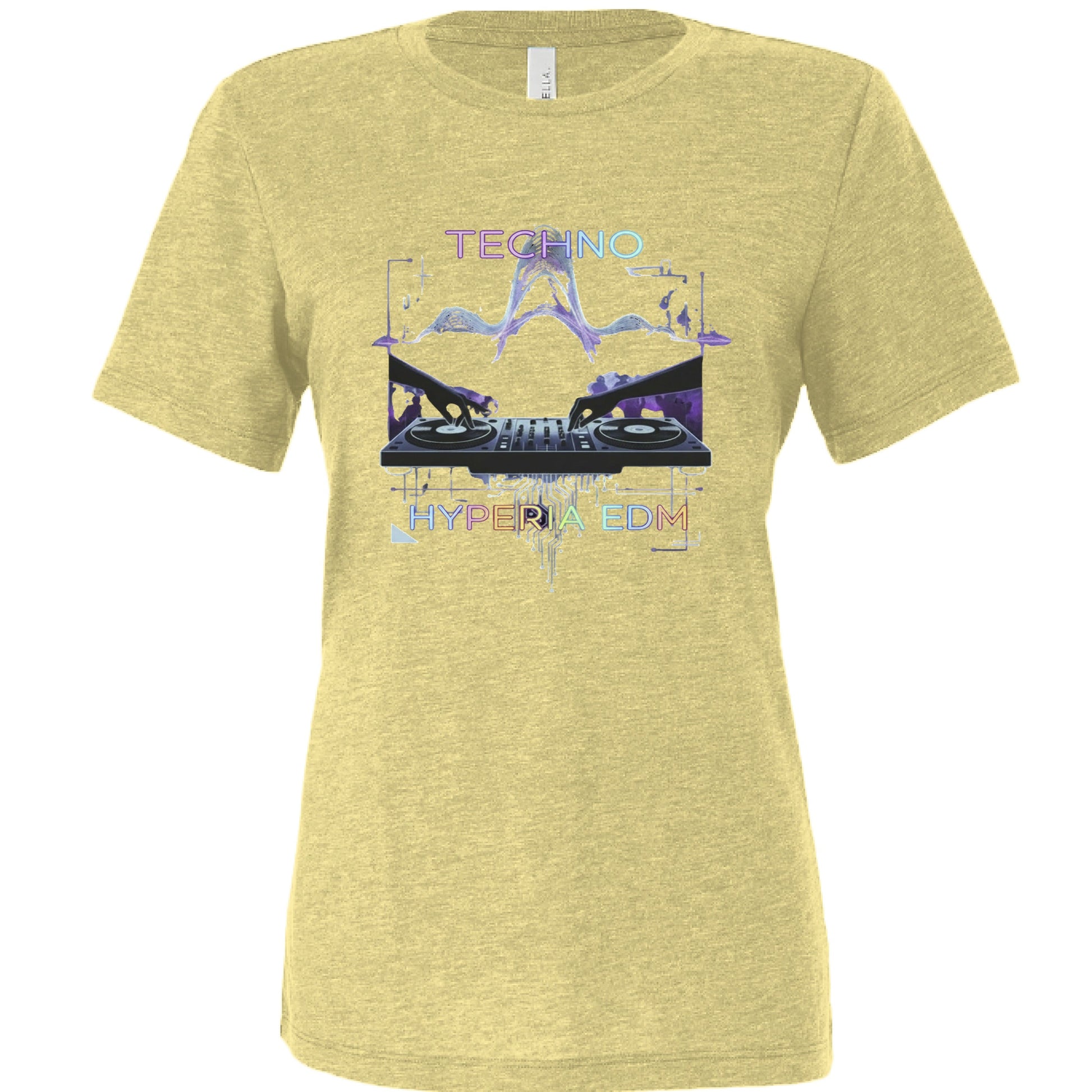 Pale Yellow Tri Blend - FRONT