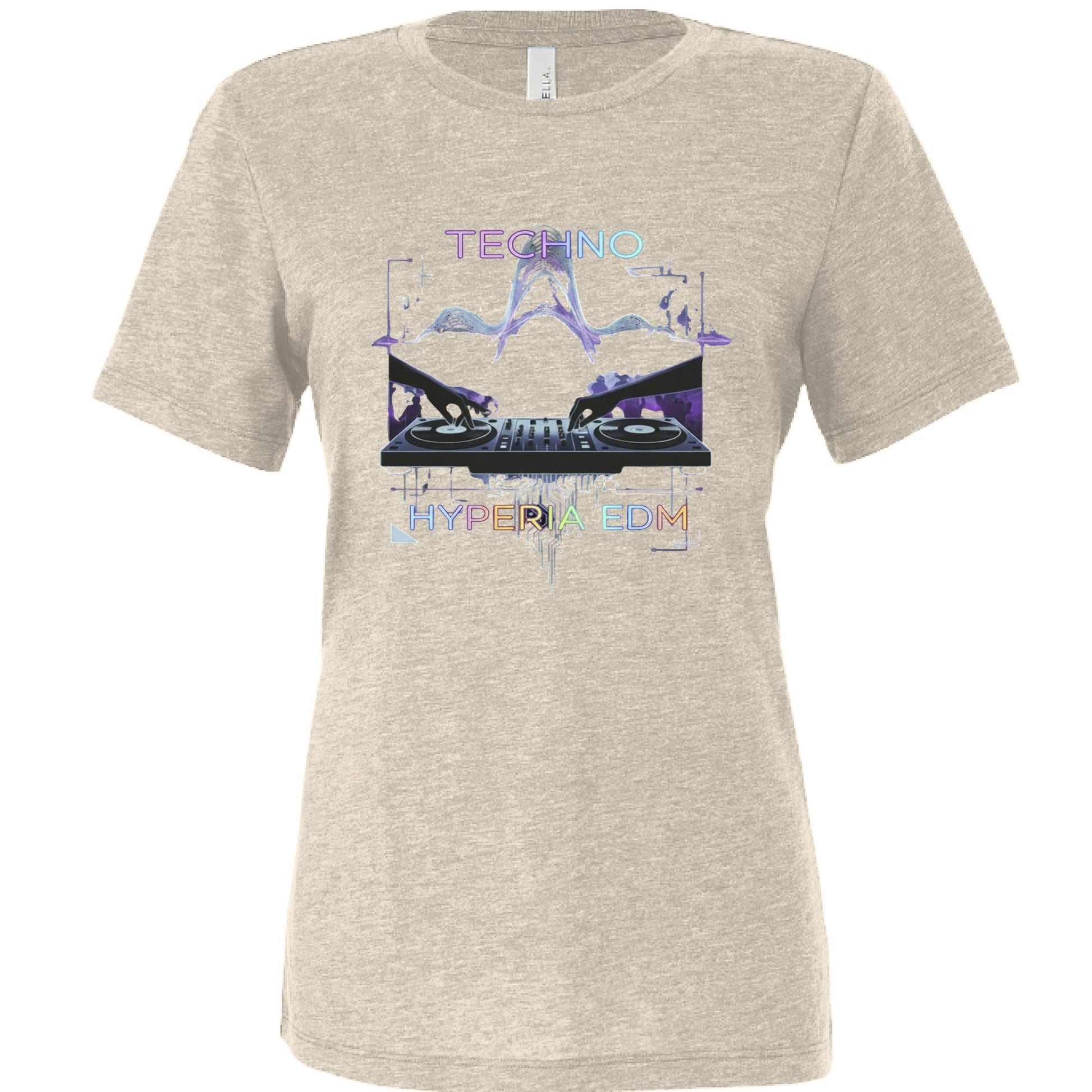 Solid Natural Tri Blend - FRONT