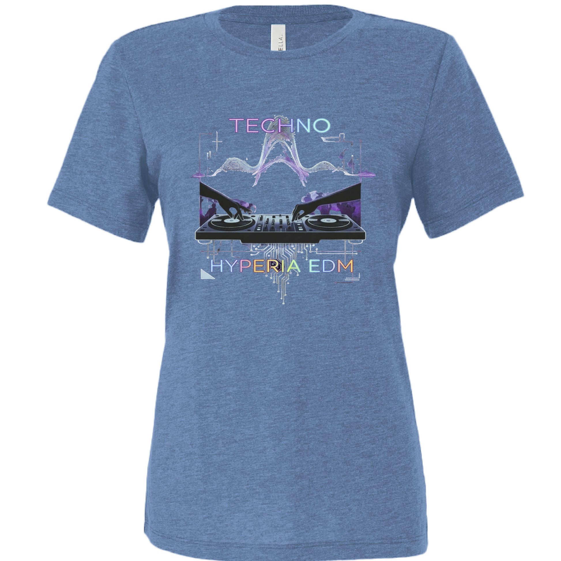 Blue Tri Blend - FRONT