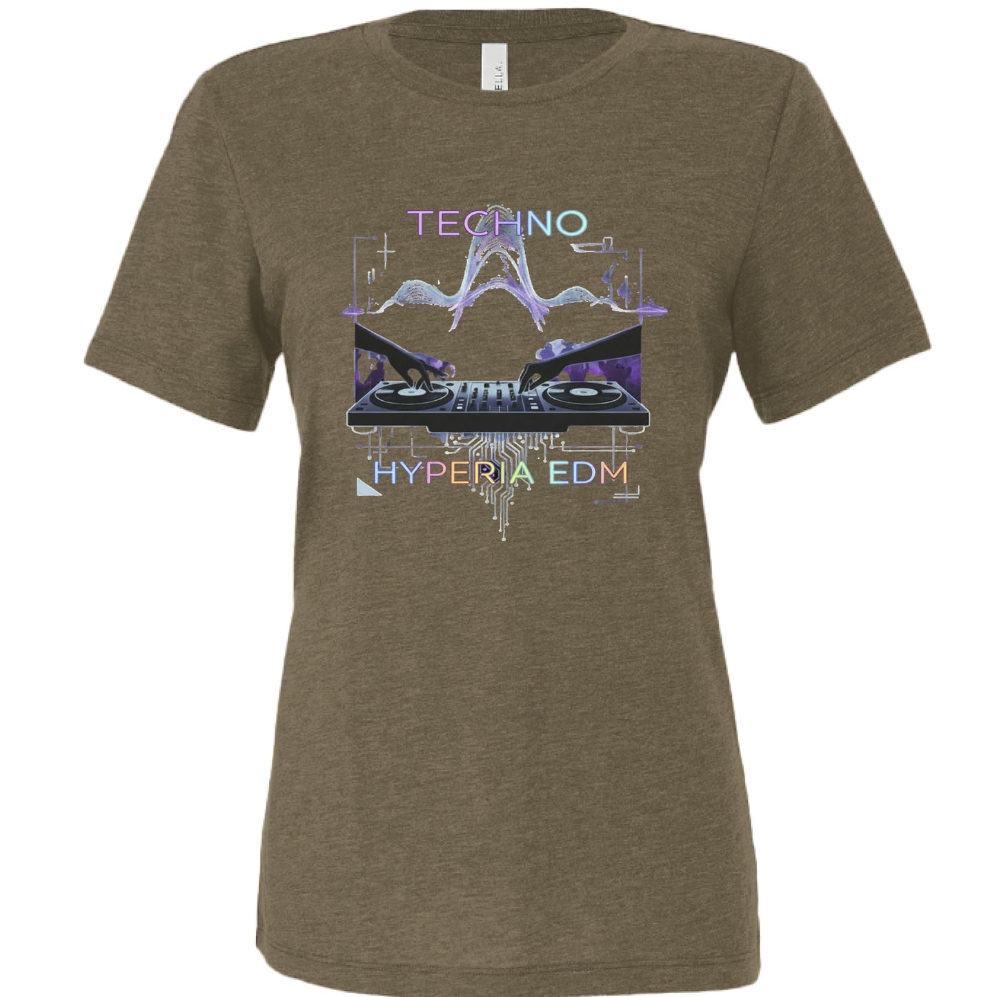 OLIVE Tri Blend - FRONT