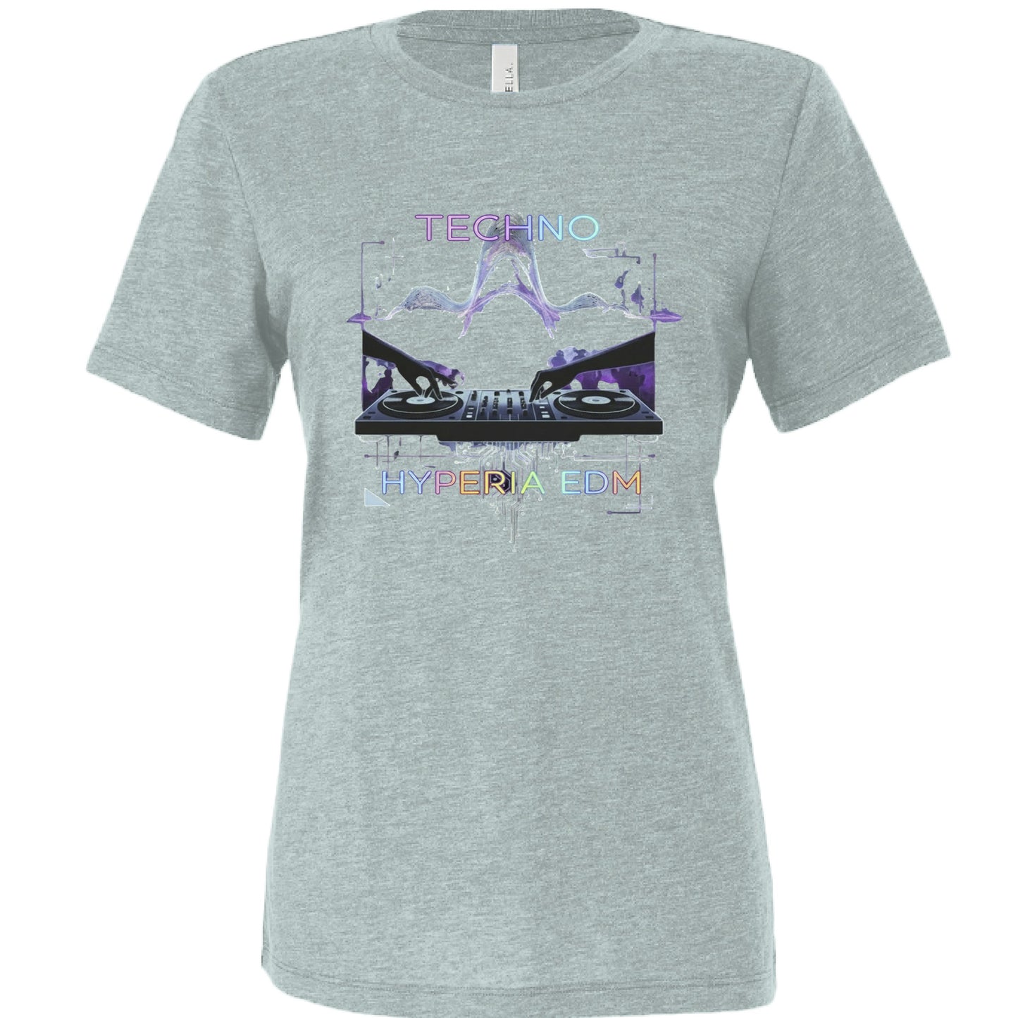 Dusty Blue Tri Blend - FRONT