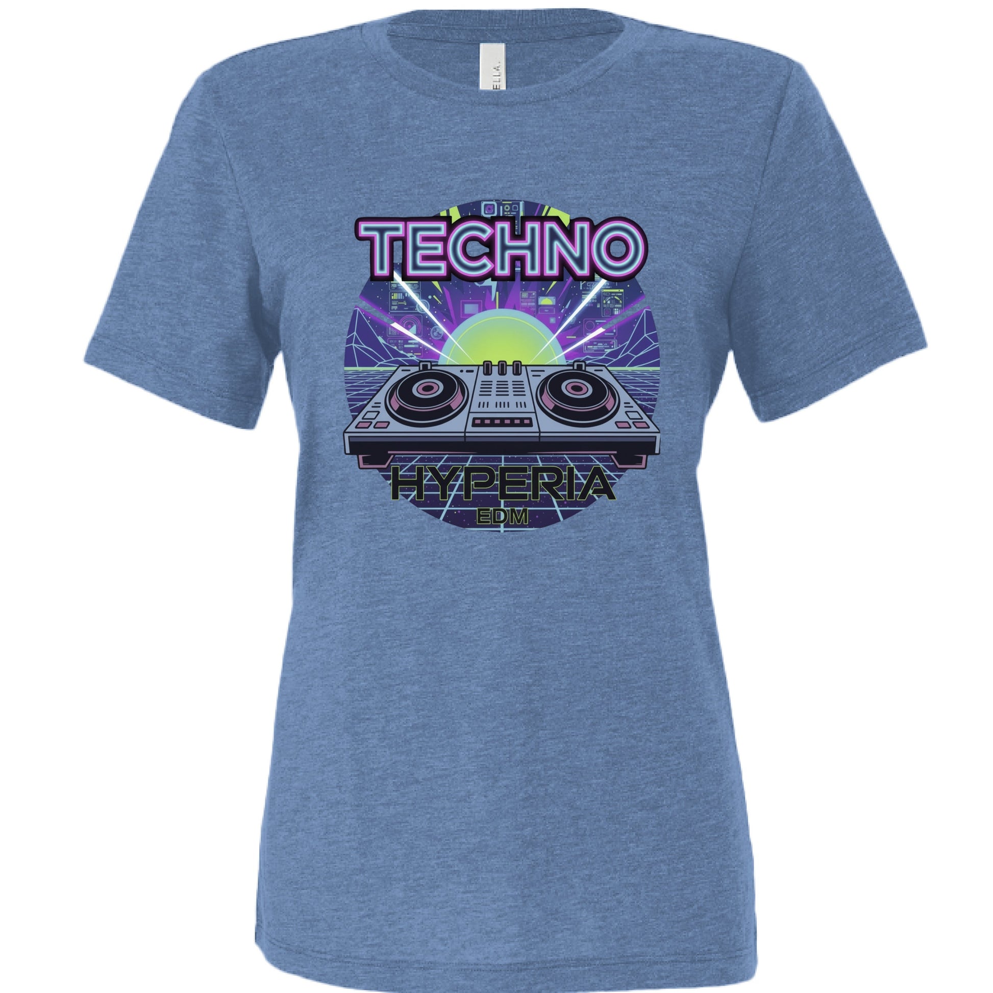 Blue Tri Blend - FRONT