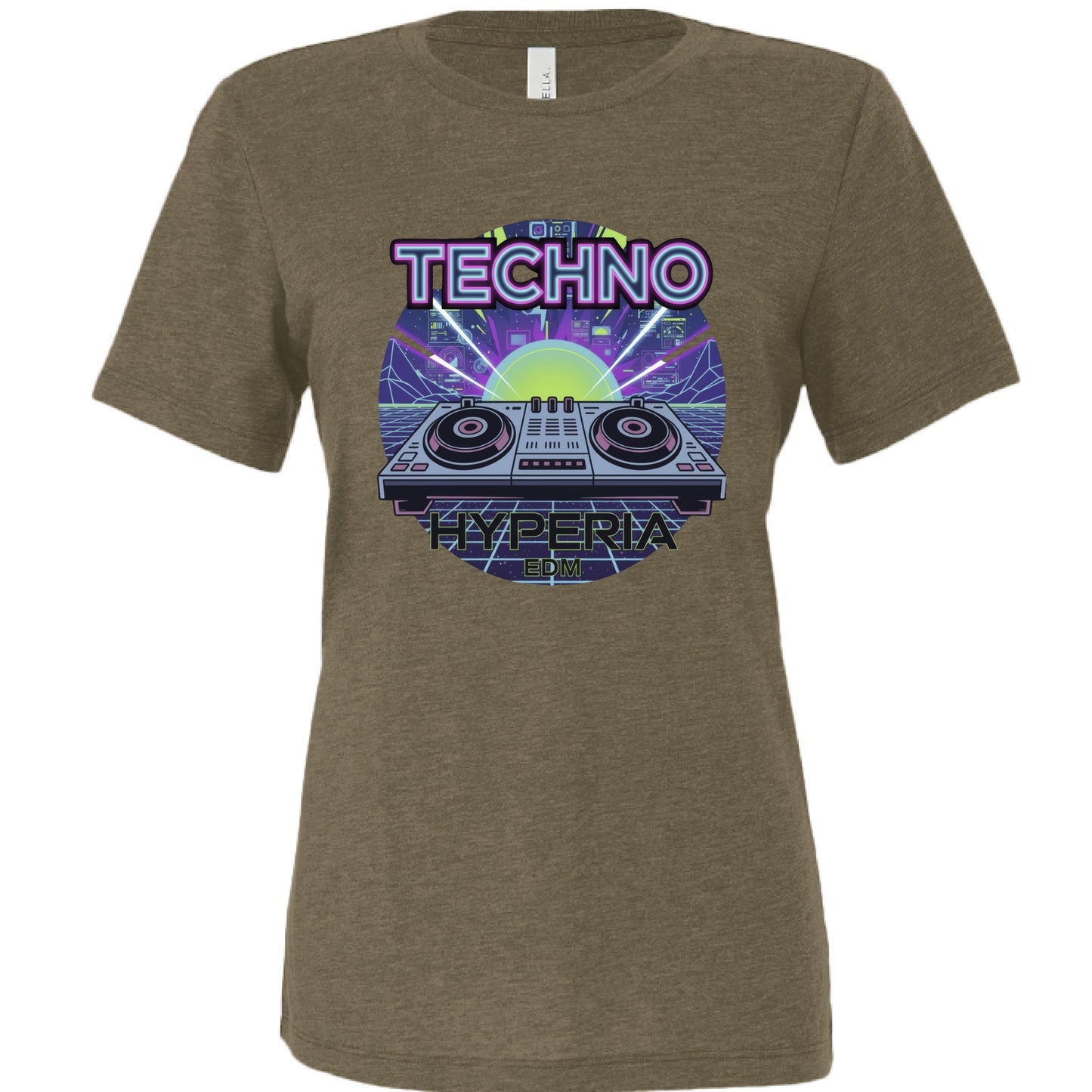 OLIVE Tri Blend - FRONT