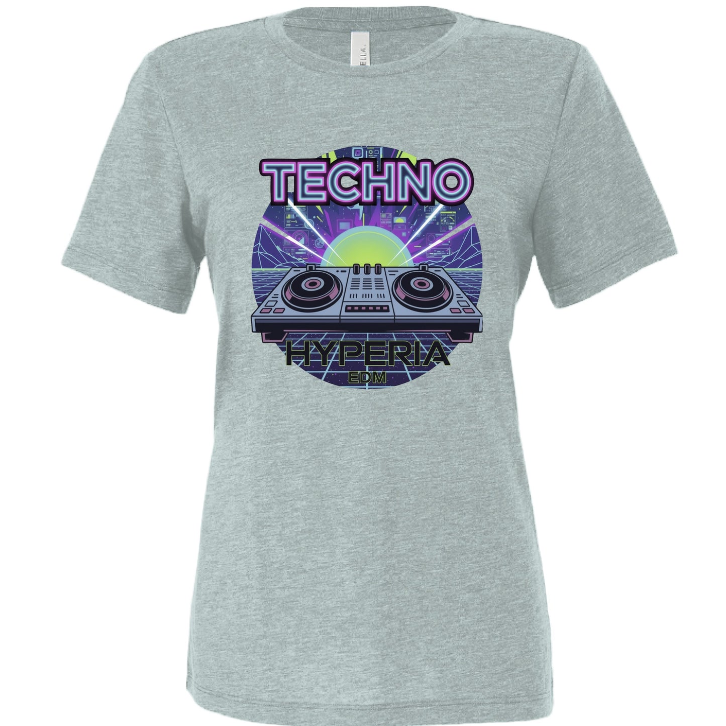 Dusty Blue Tri Blend - FRONT