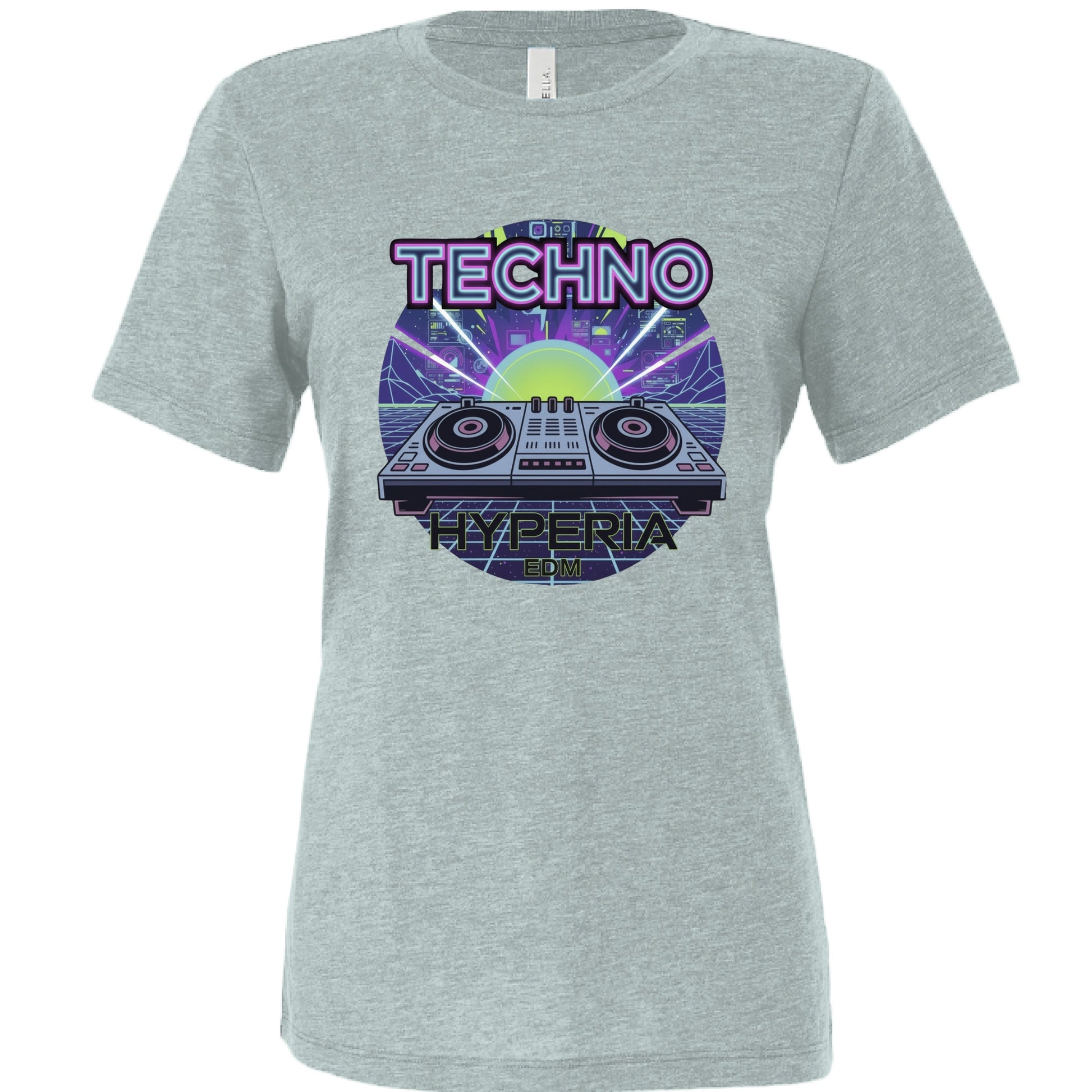 Dusty Blue Tri Blend - FRONT