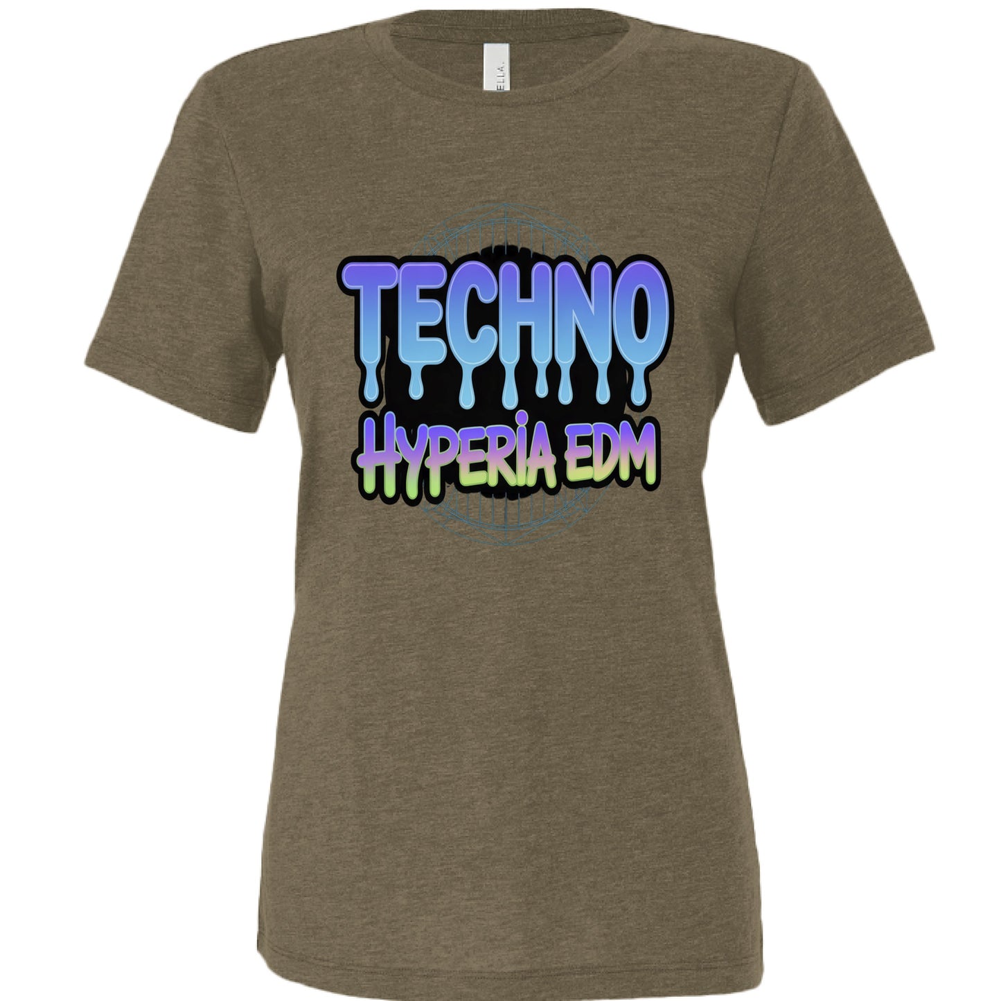 OLIVE Tri Blend - FRONT