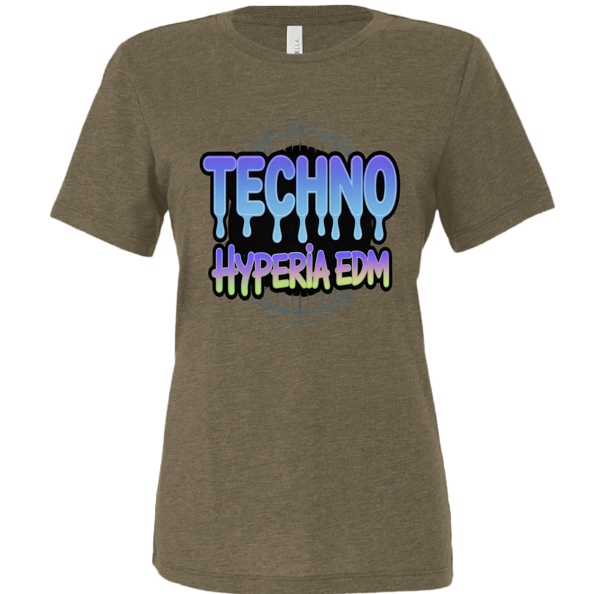 OLIVE Tri Blend - FRONT