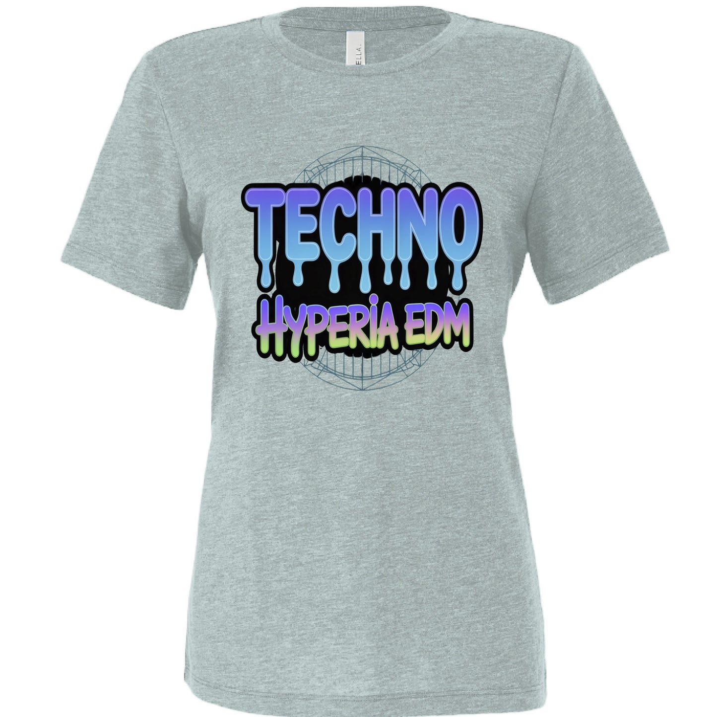 Dusty Blue Tri Blend - FRONT