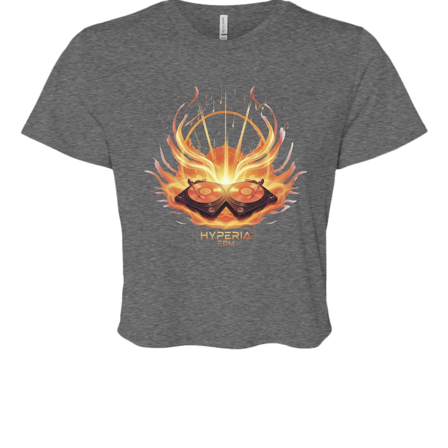 DARK GRY HEATHER - FRONT