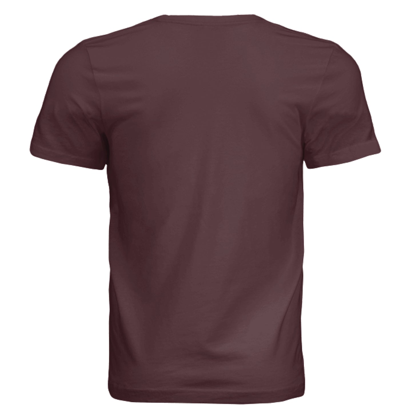 Solid Maroon Tri Blend - BACK