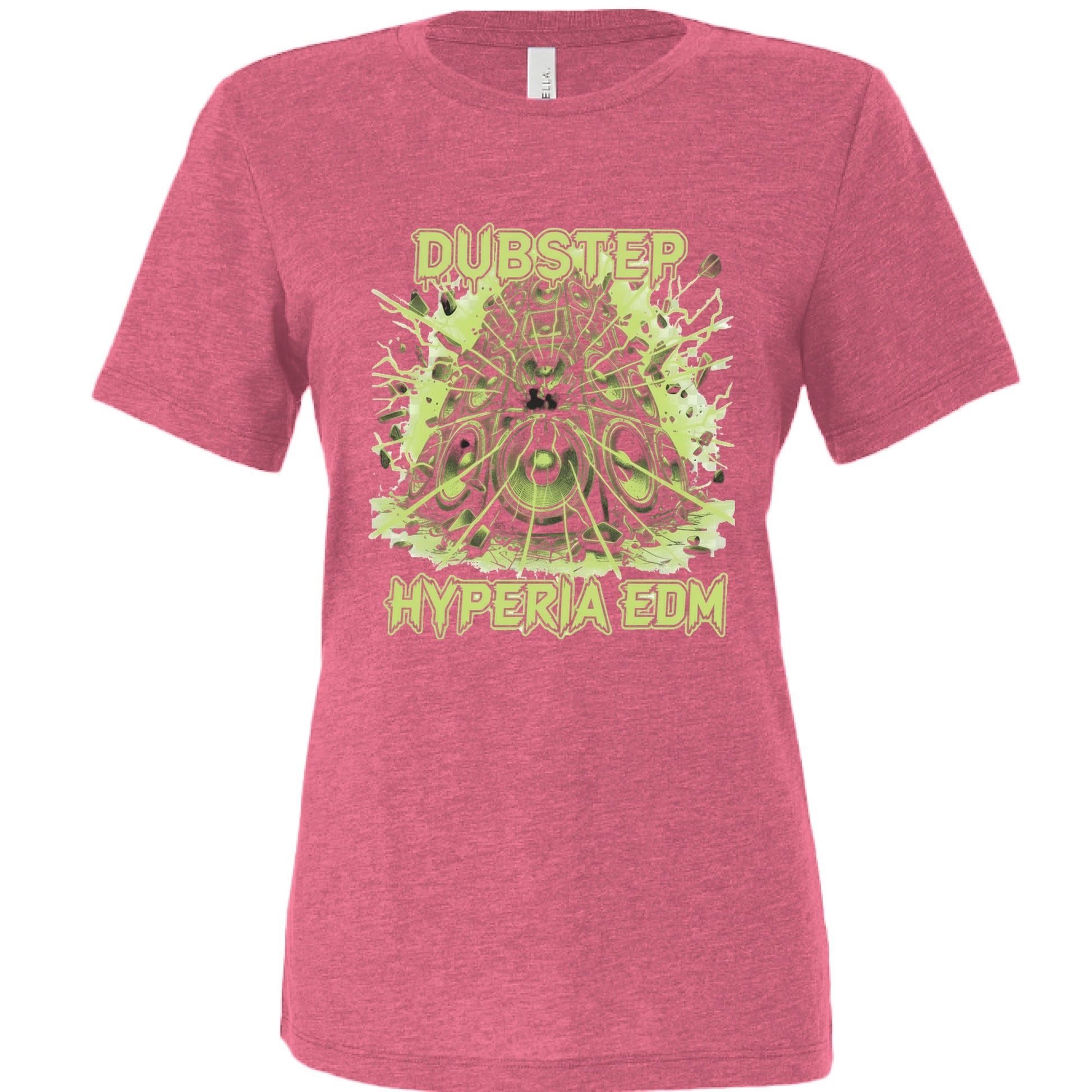 Char Pink Tri Blend - FRONT