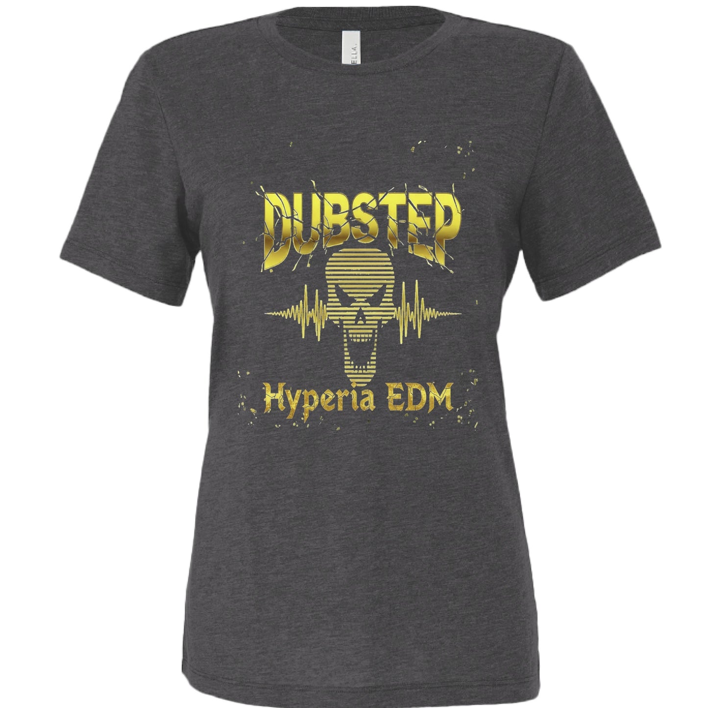 Solid Dark Grey Tri Blend - FRONT