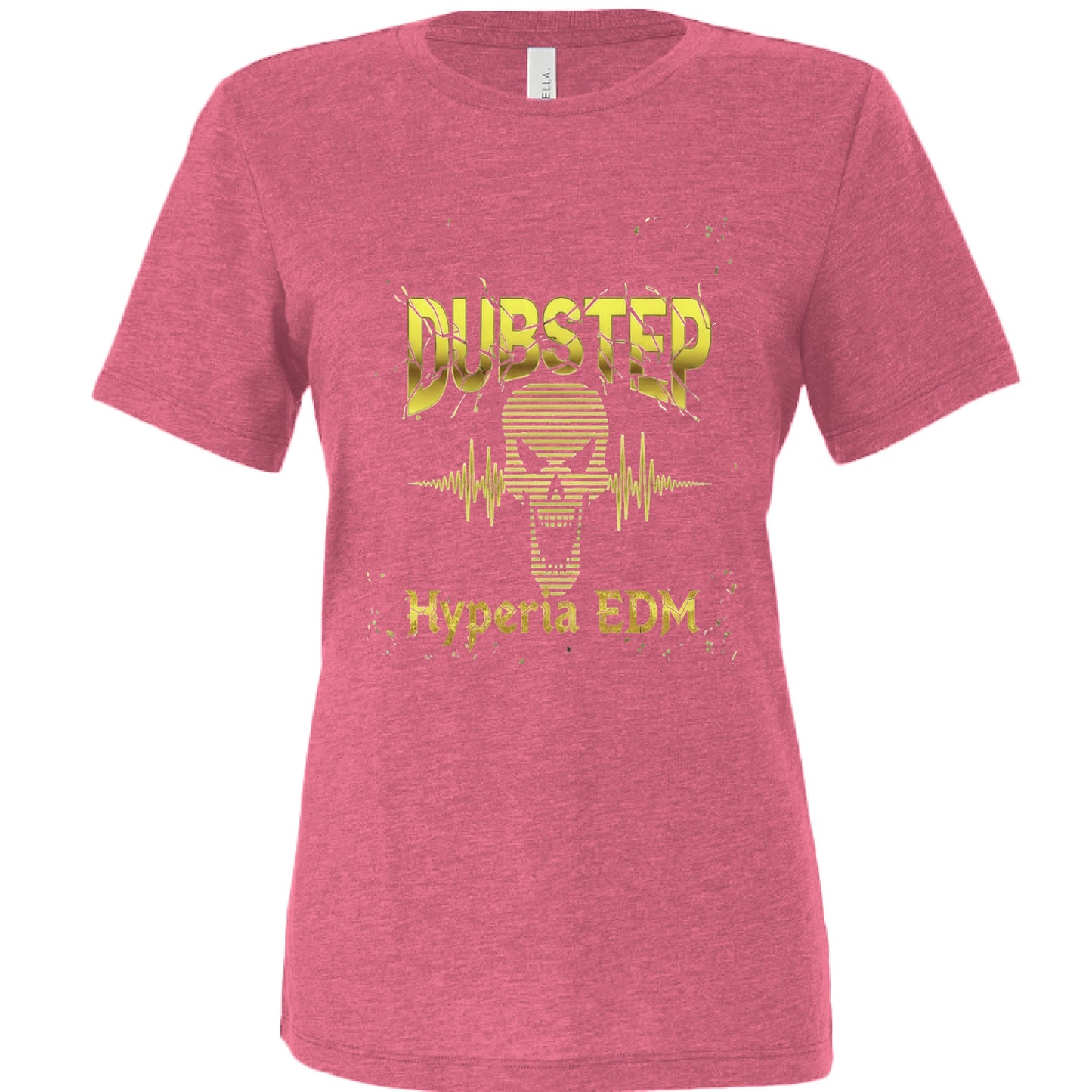 Char Pink Tri Blend - FRONT
