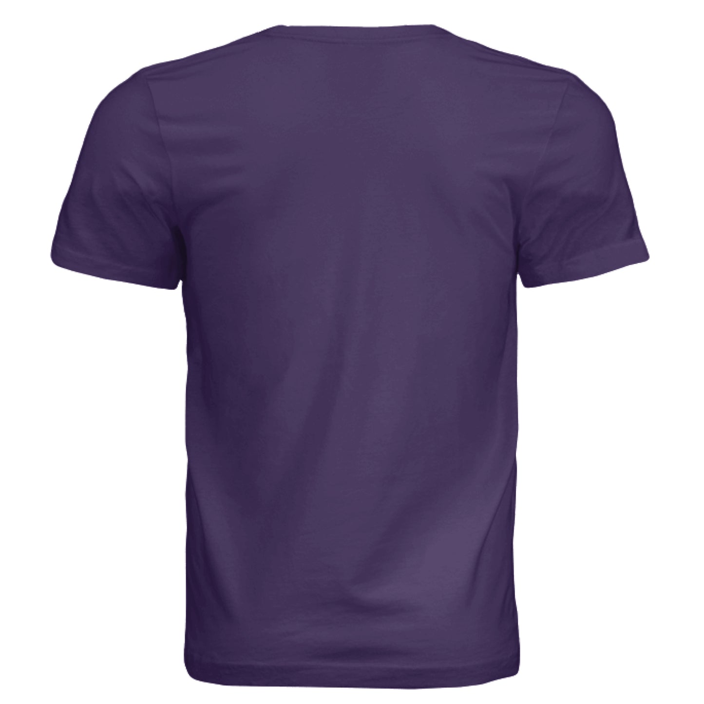 Solid Team Purple Tri Blend - BACK