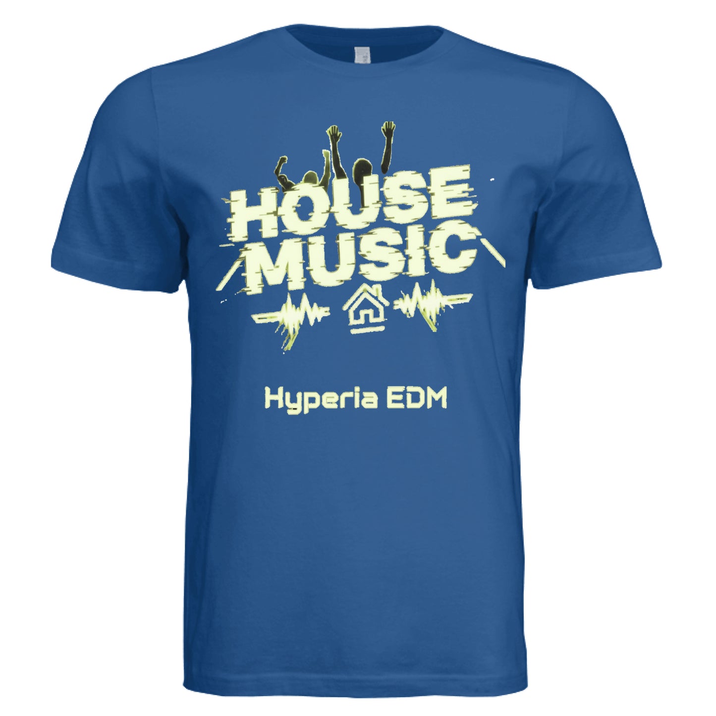 Solid True Royal Tri Blend - FRONT