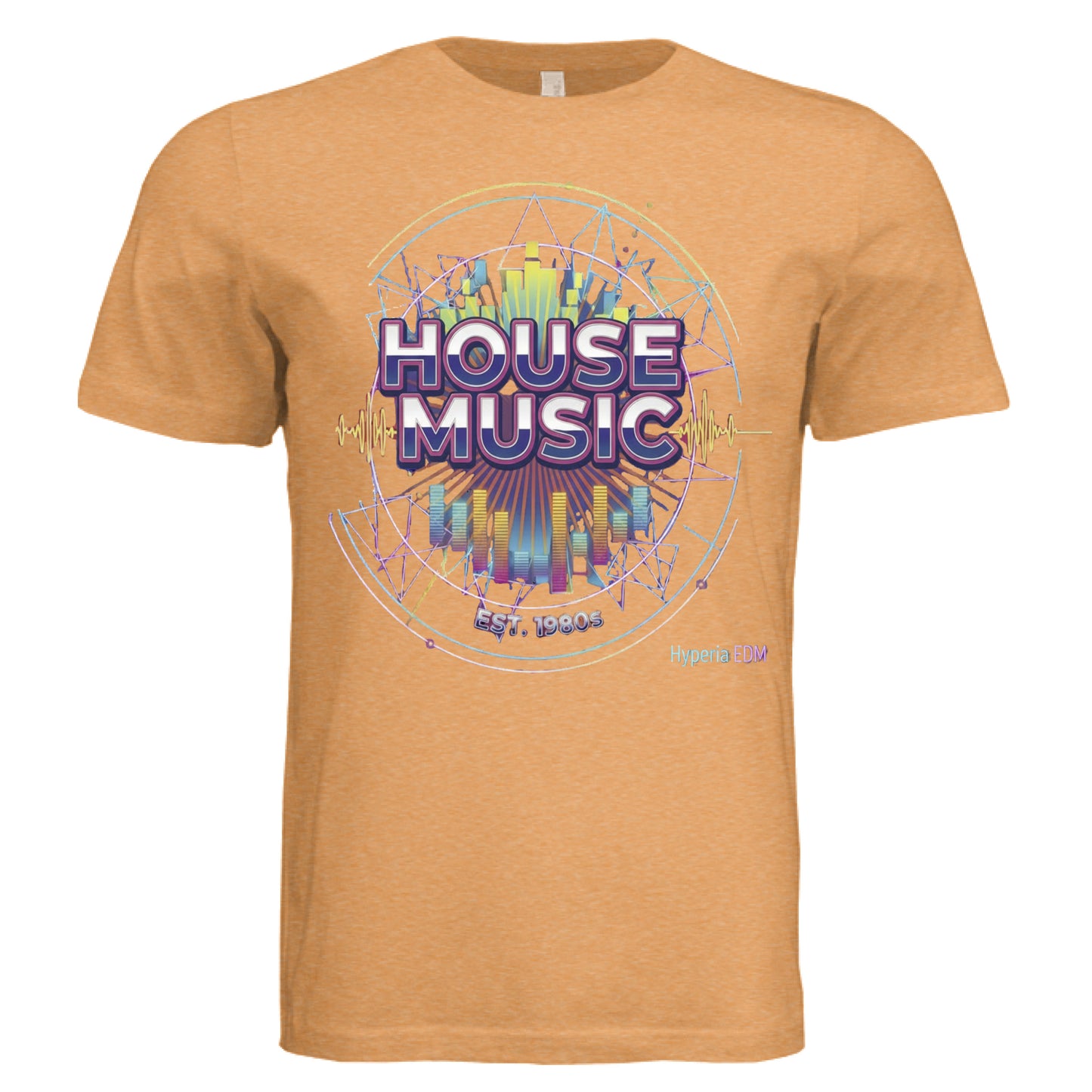 ORANGE Tri Blend - FRONT
