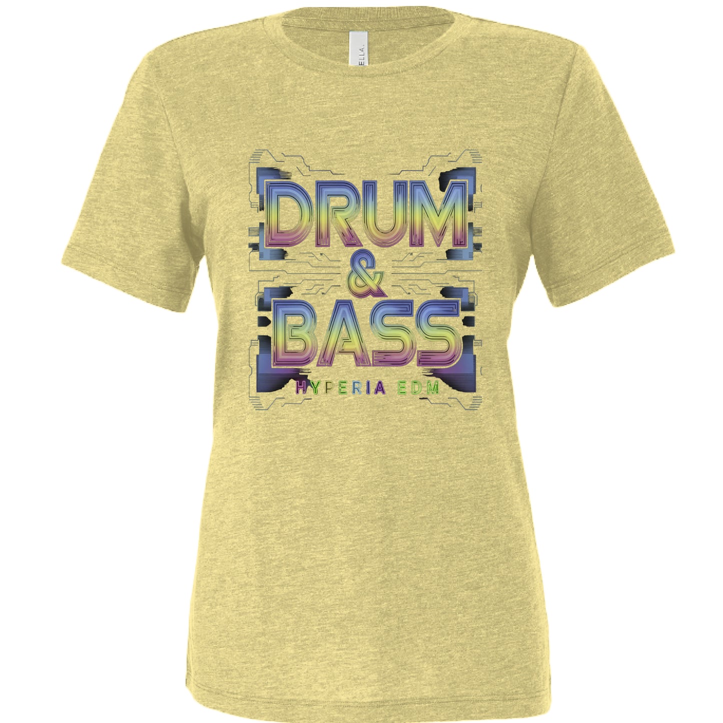 Pale Yellow Triblend - FRONT