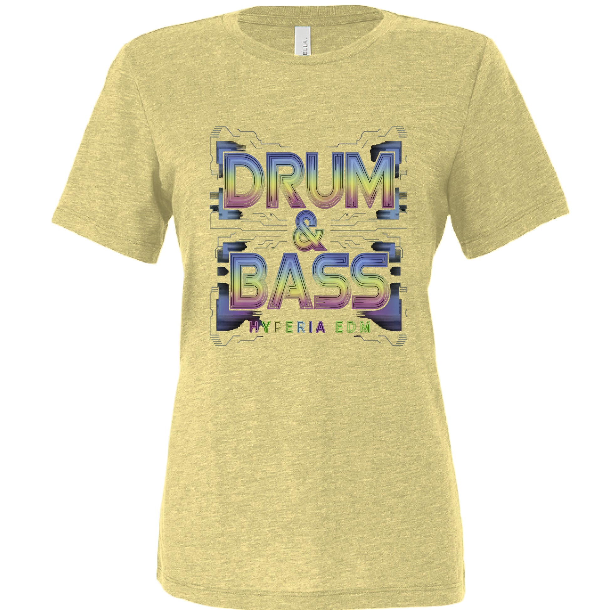 Pale Yellow Triblend - FRONT