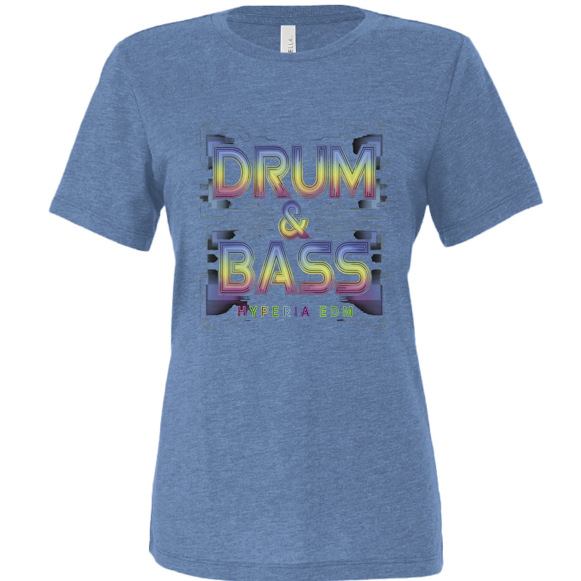 Blue Triblend - FRONT