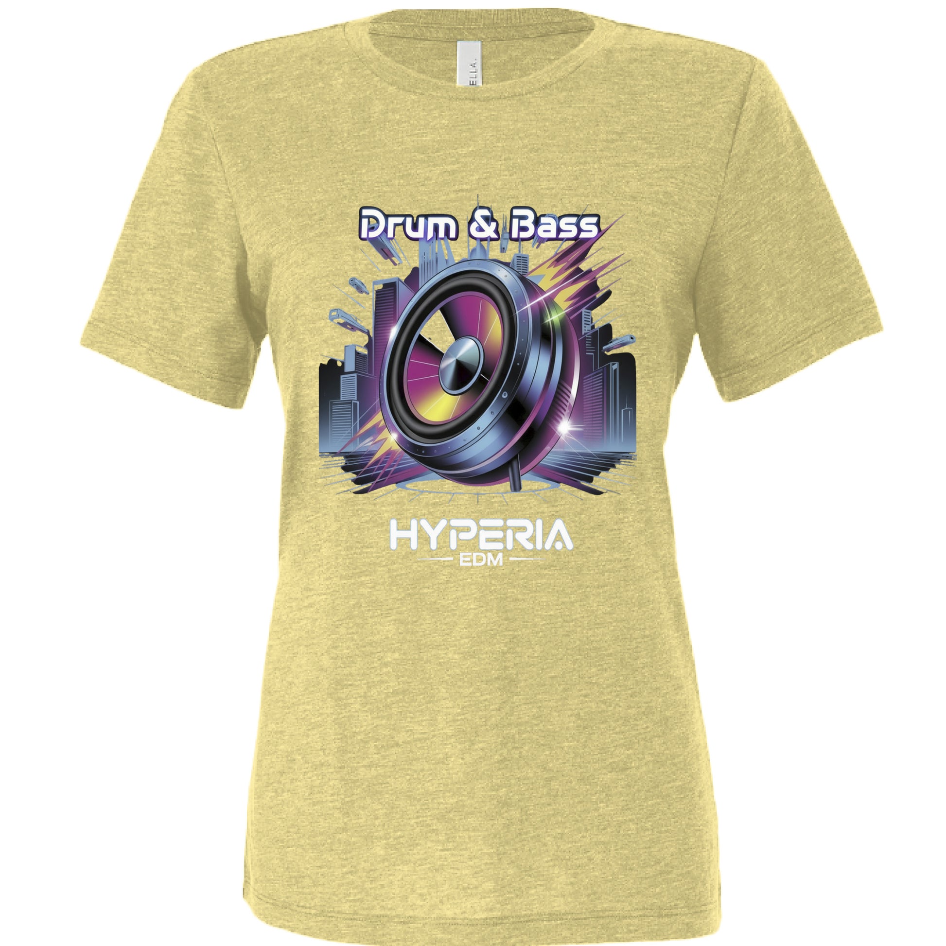 Pale Yellow Triblend - FRONT