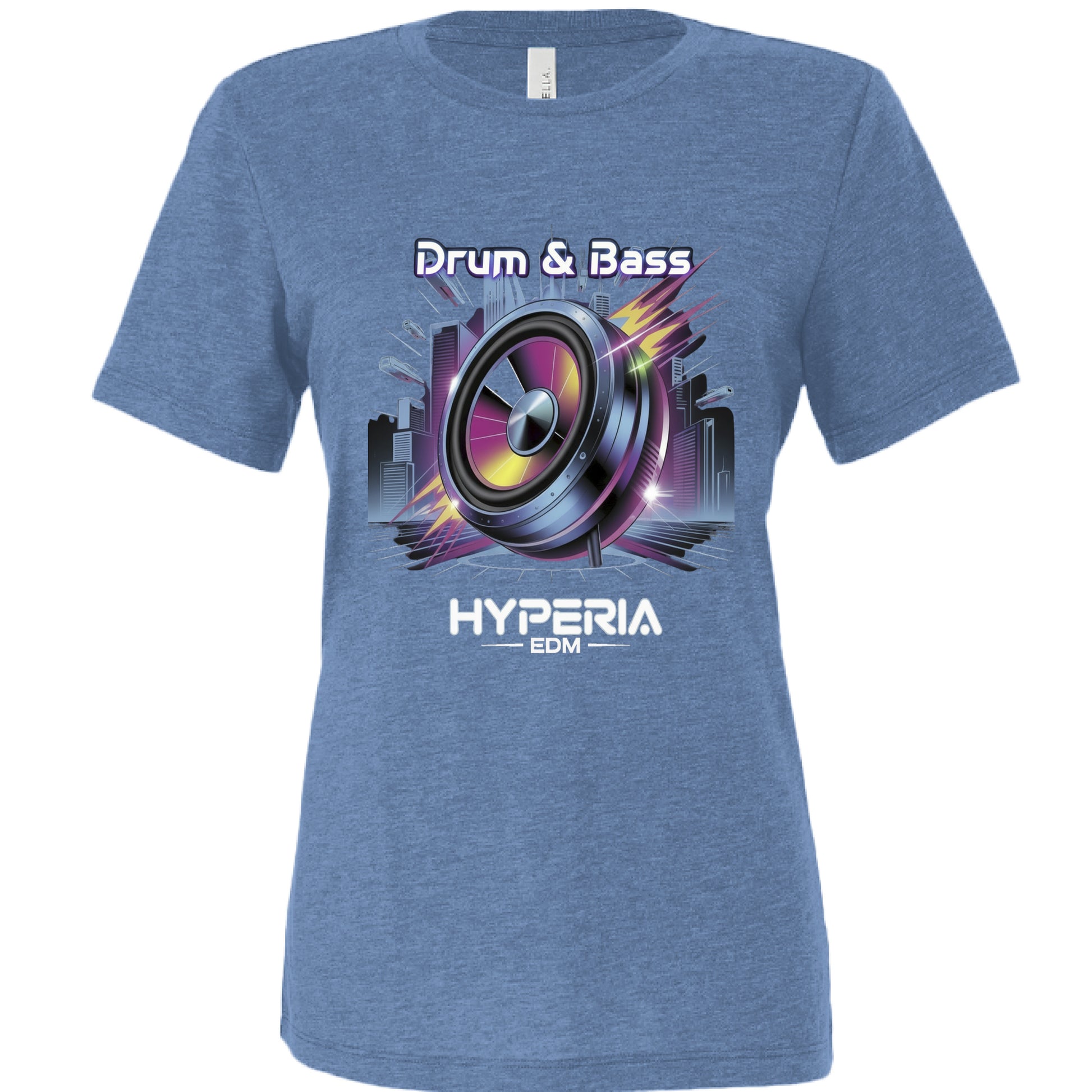 Blue Triblend - FRONT