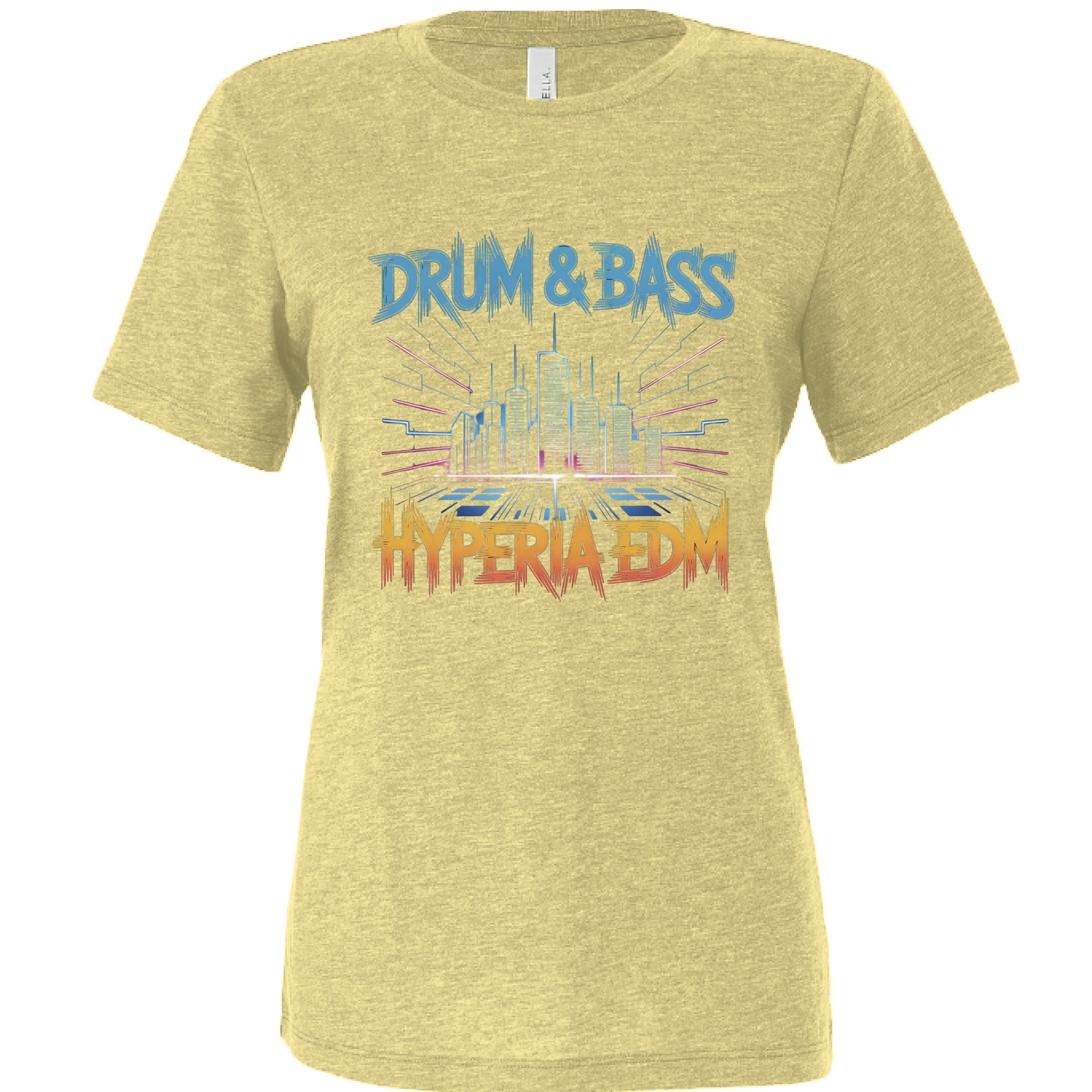 Pale Yellow Triblend - FRONT