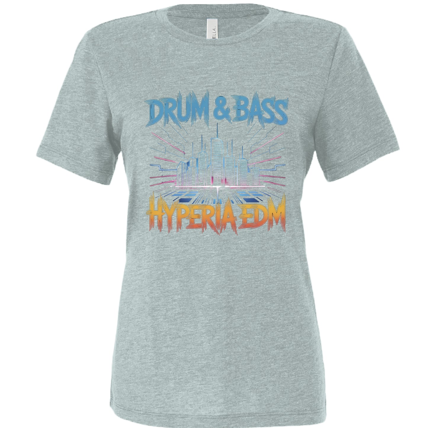 Dusty Blue Triblend - FRONT