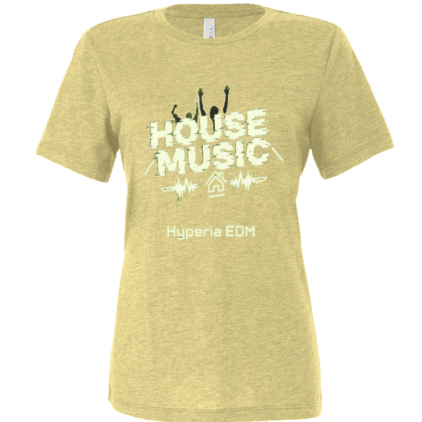 Pale Yellow Triblend - FRONT