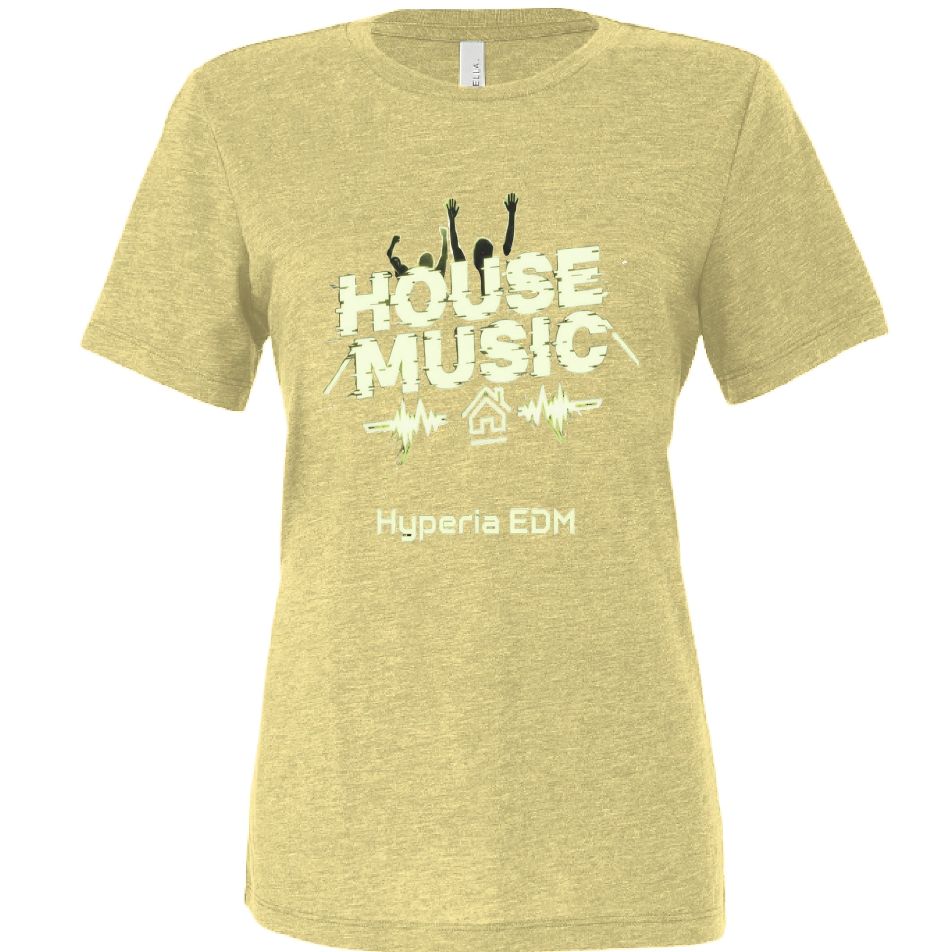 Pale Yellow Triblend - FRONT