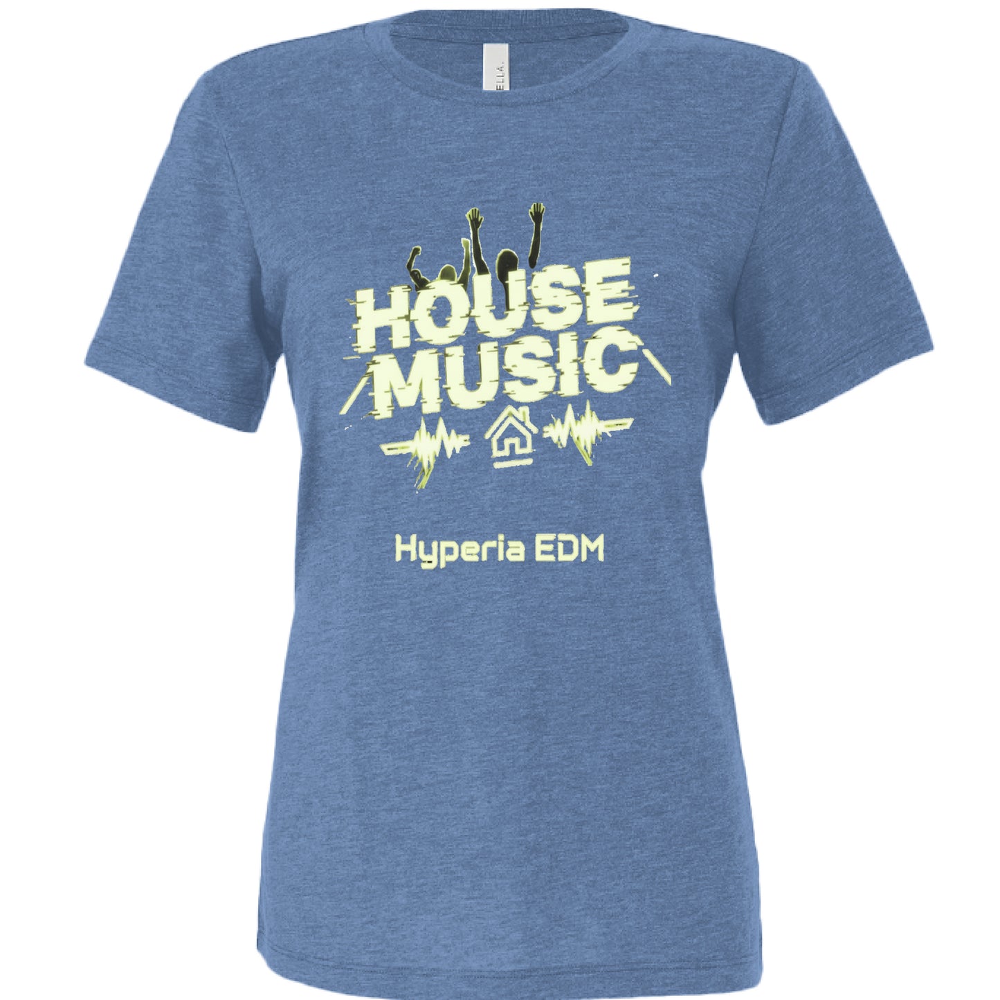 Blue Triblend - FRONT