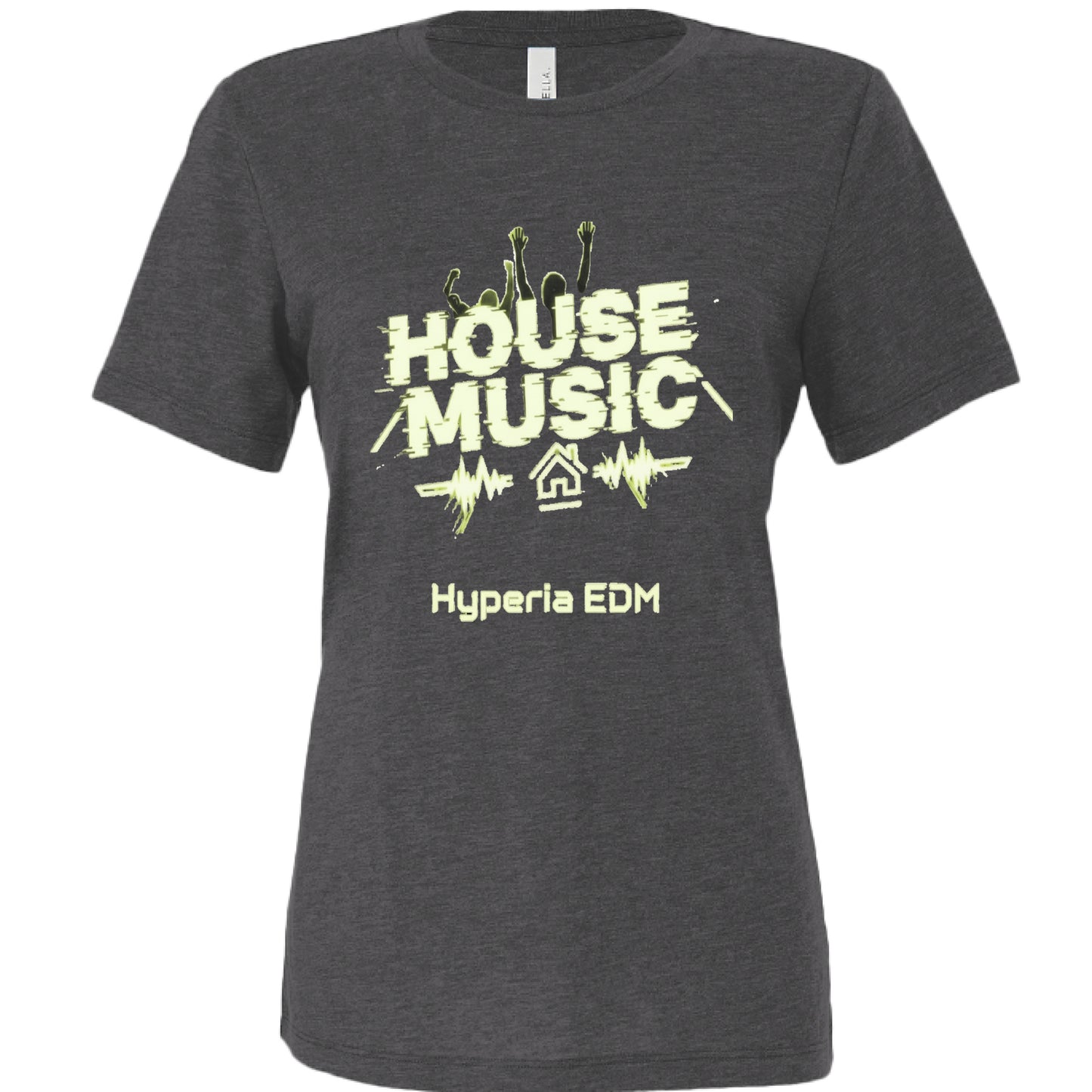 Solid Dark Grey Triblend - FRONT
