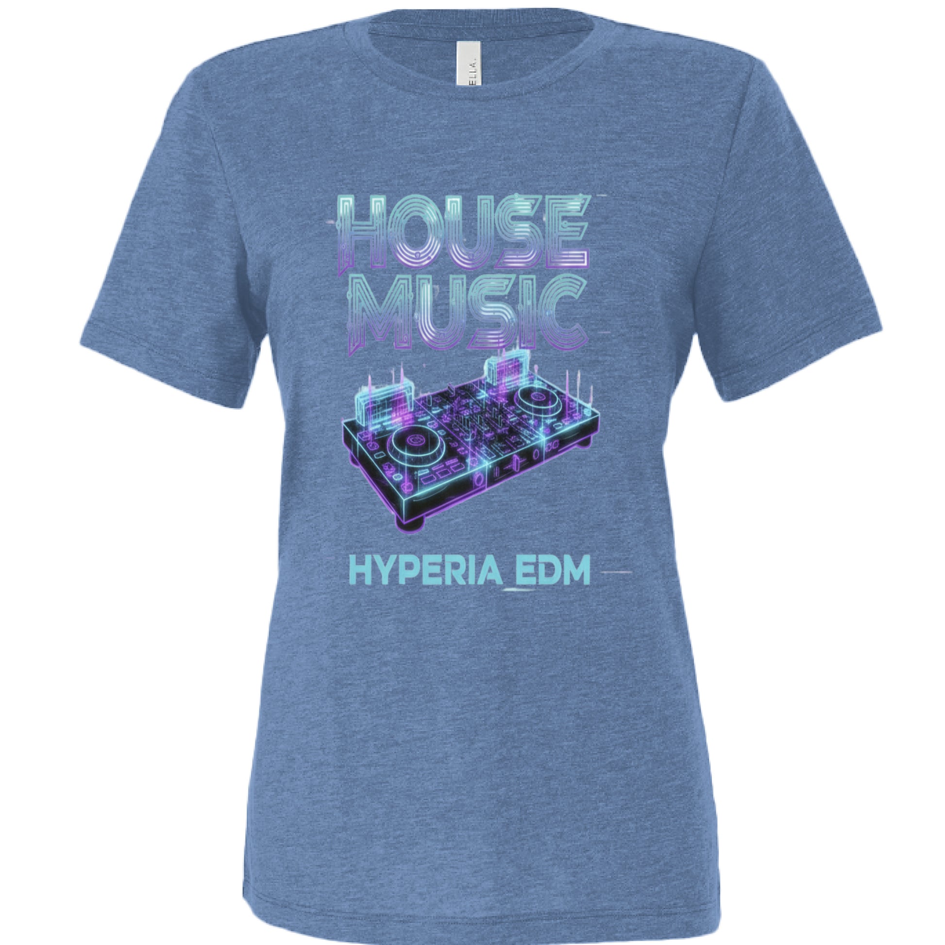 Blue Triblend - FRONT