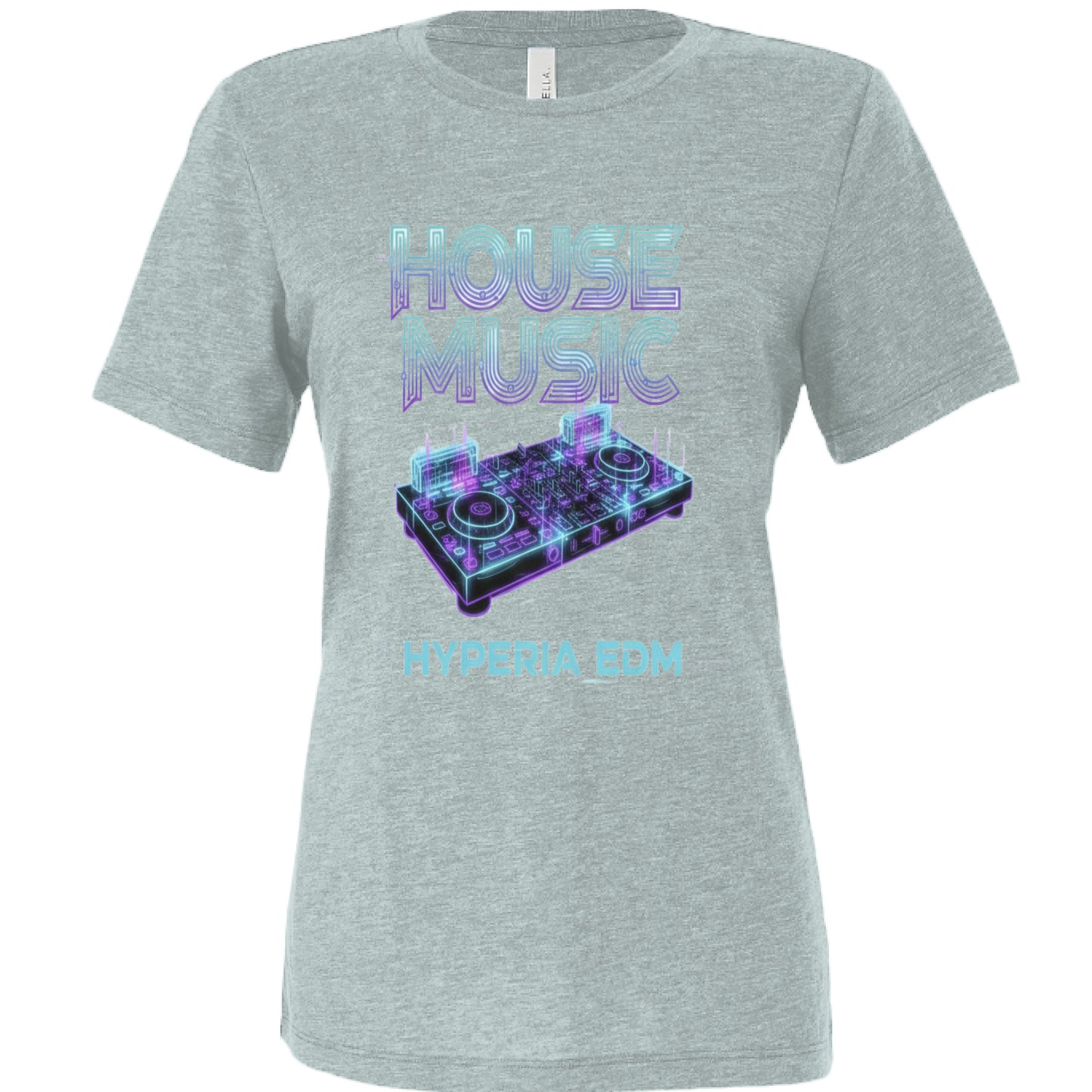 Dusty Blue Triblend - FRONT