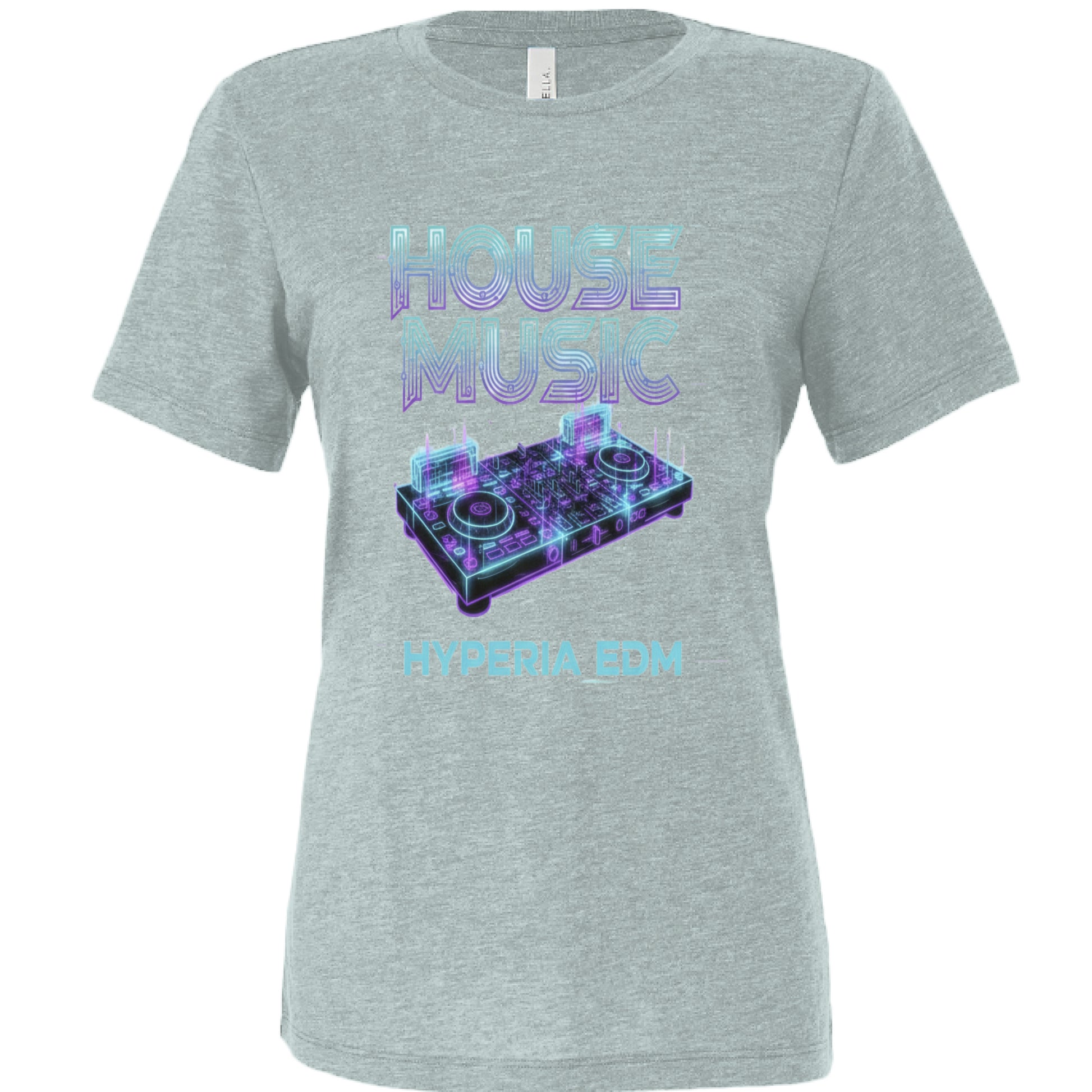 Dusty Blue Triblend - FRONT
