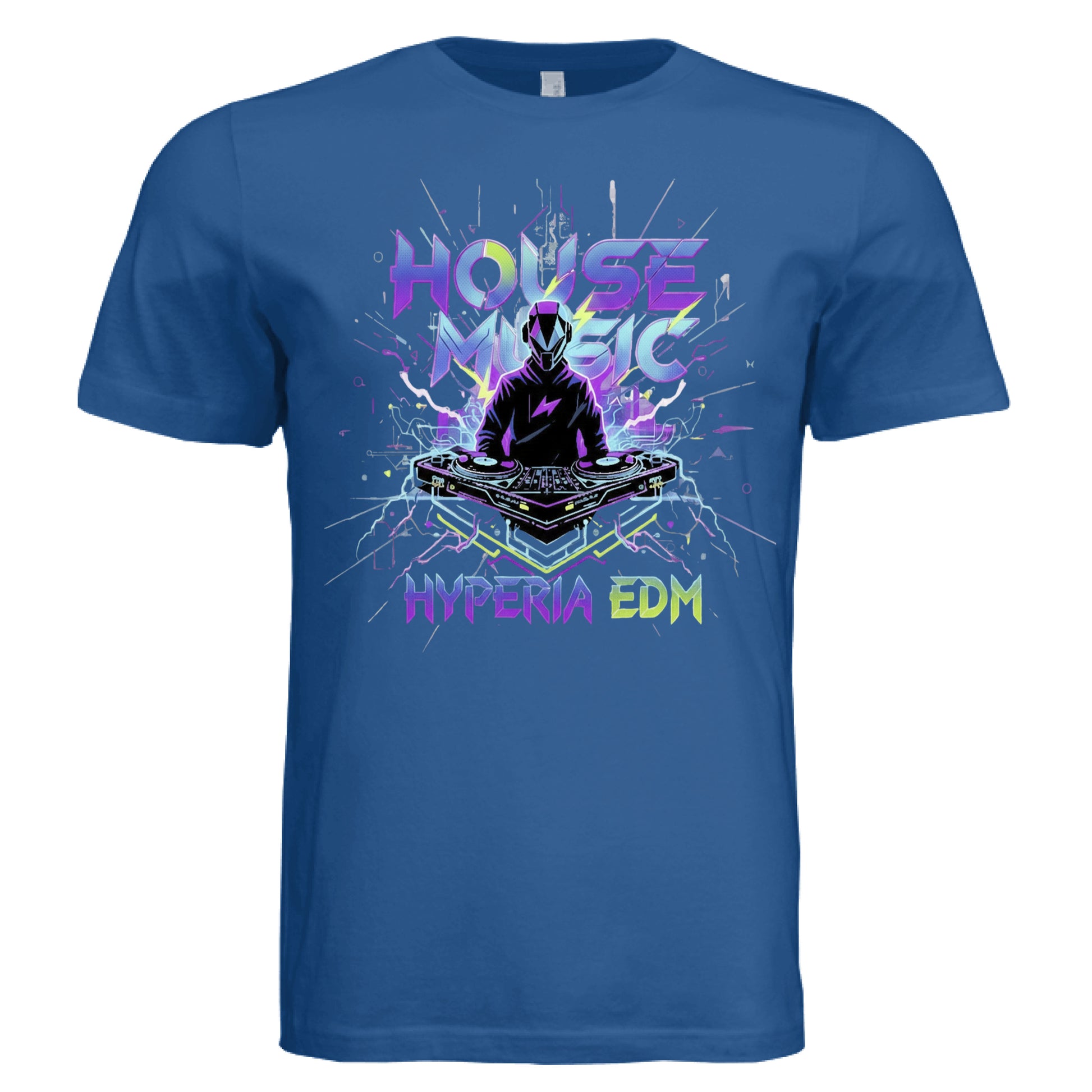 Solid True Royal Triblend - FRONT