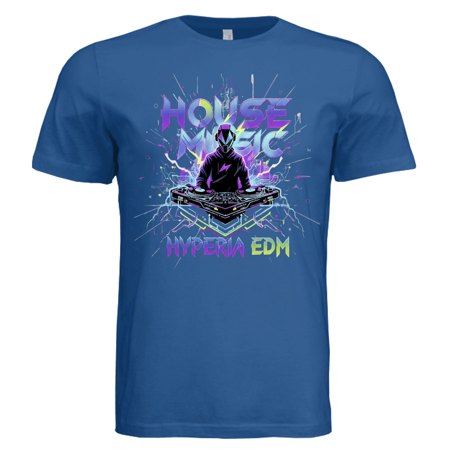 Solid True Royal Triblend - FRONT