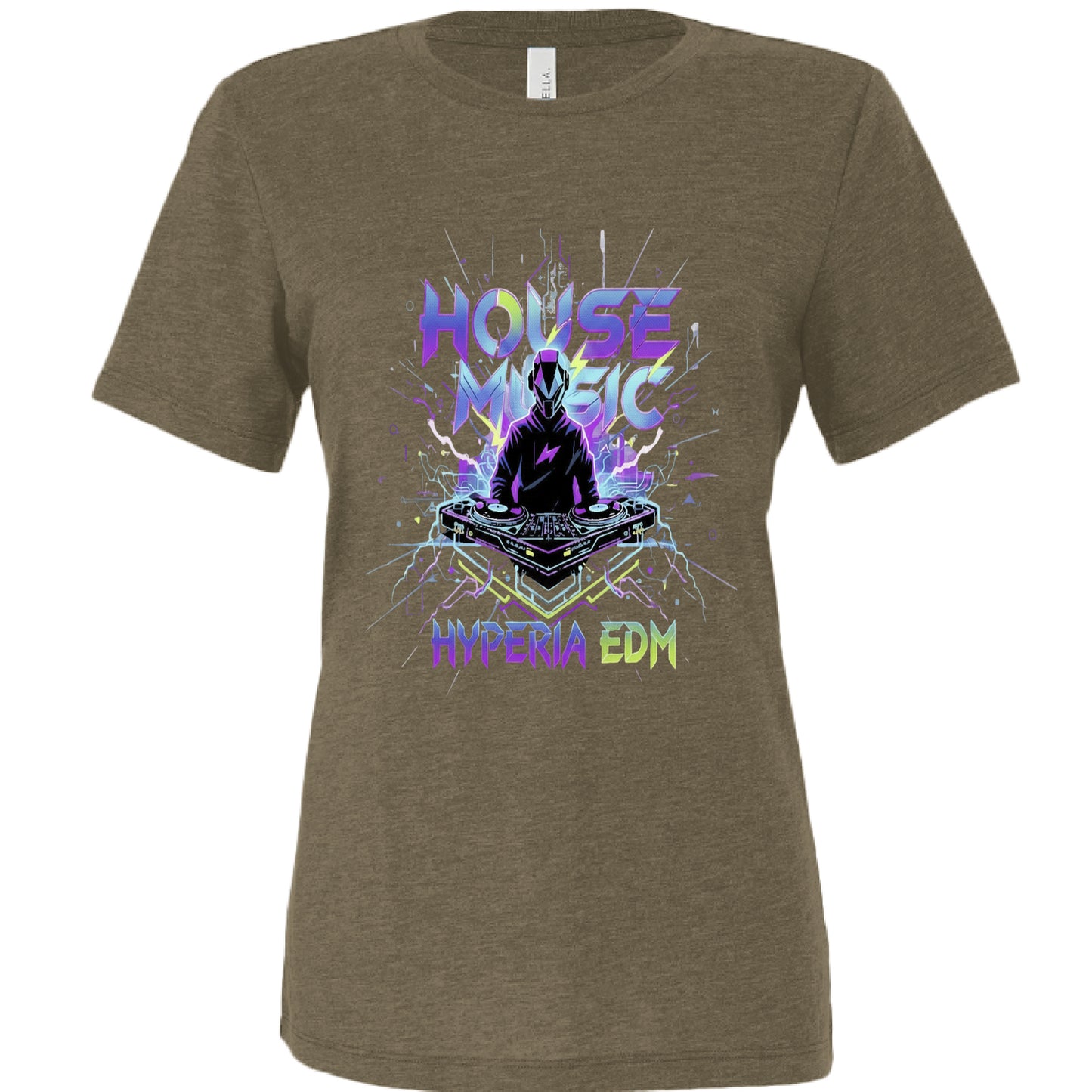 OLIVE TRIBLEND - FRONT