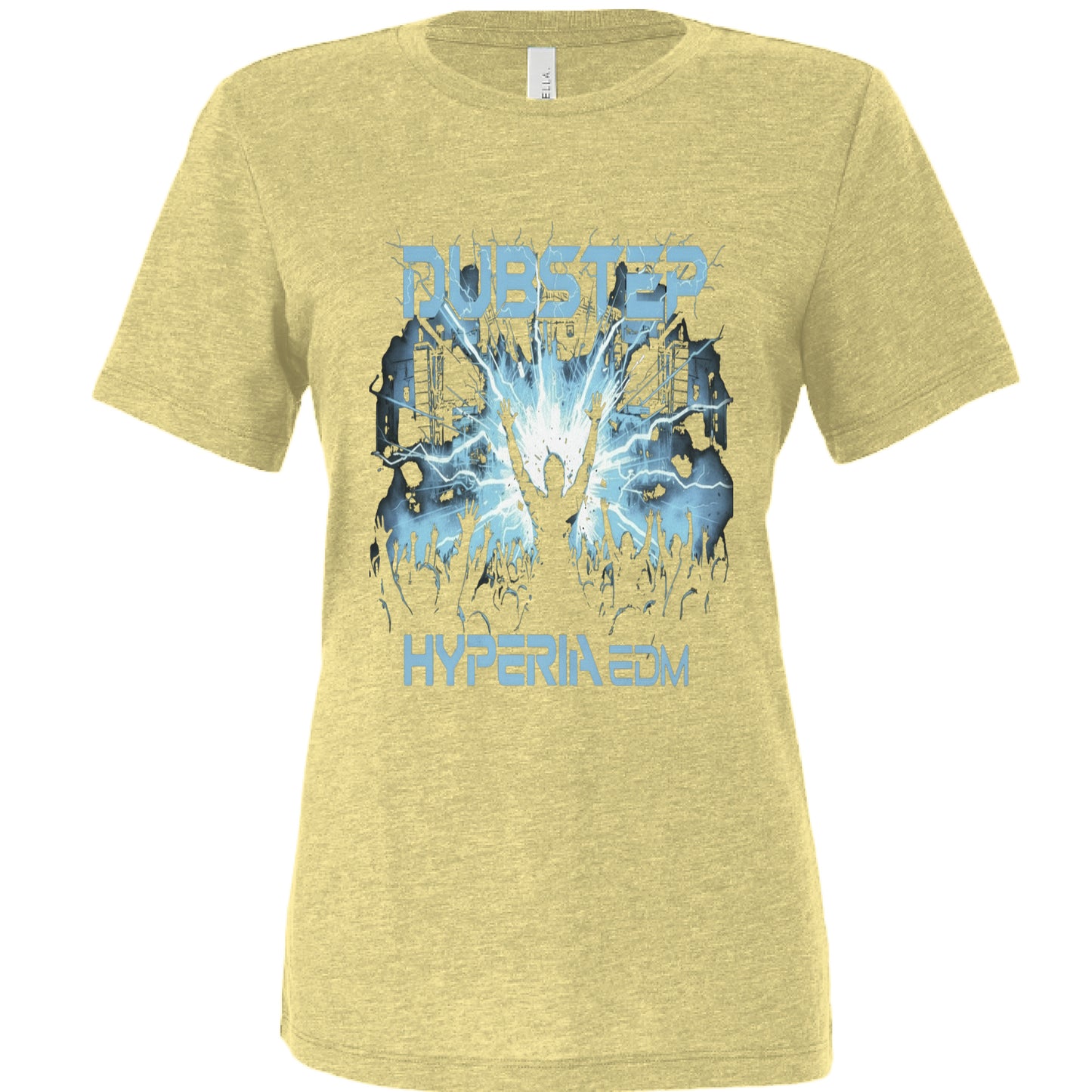 Pale Yellow Triblend - FRONT