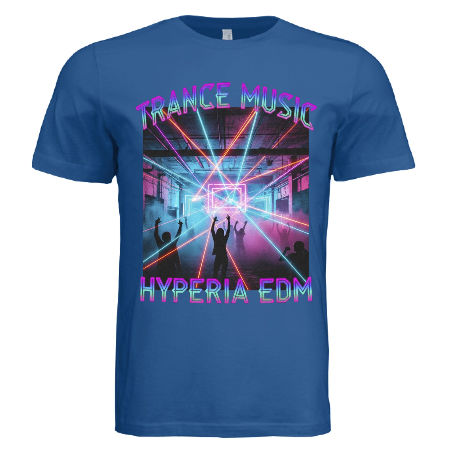 Solid True Royal Triblend - FRONT