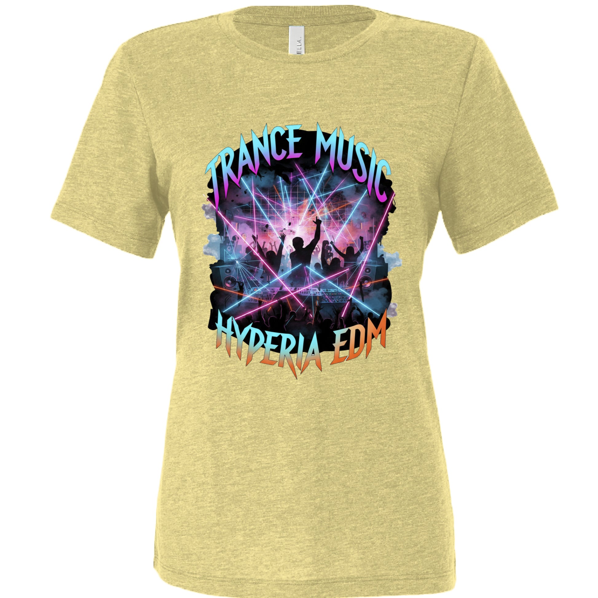 Pale Yellow Triblend - FRONT