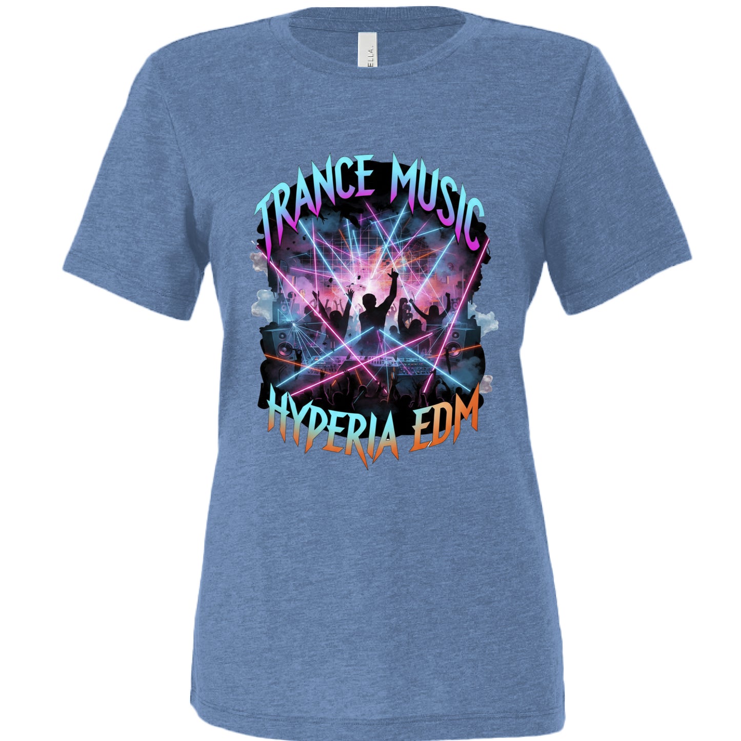 Blue Triblend - FRONT